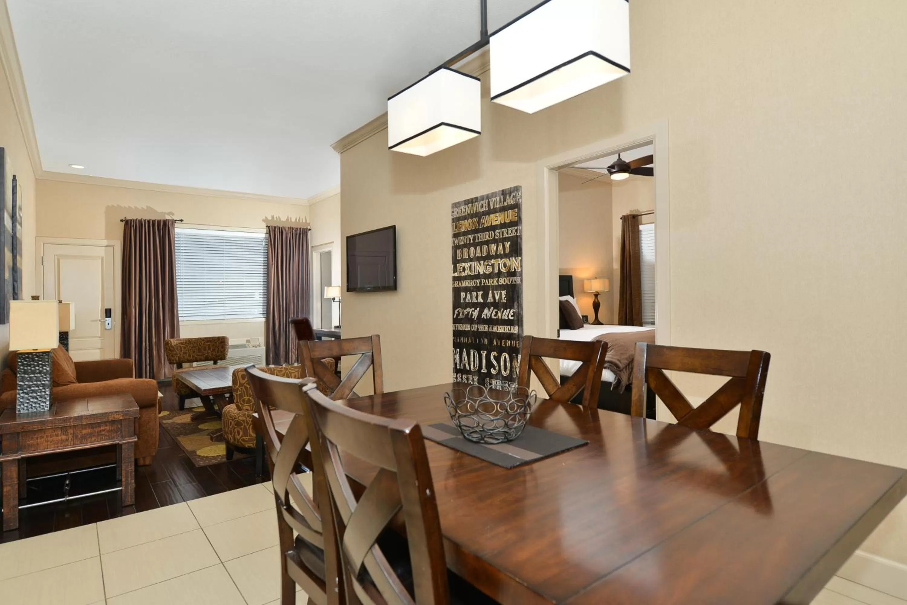 Photo of the whole room in Prestige Vernon Hotel