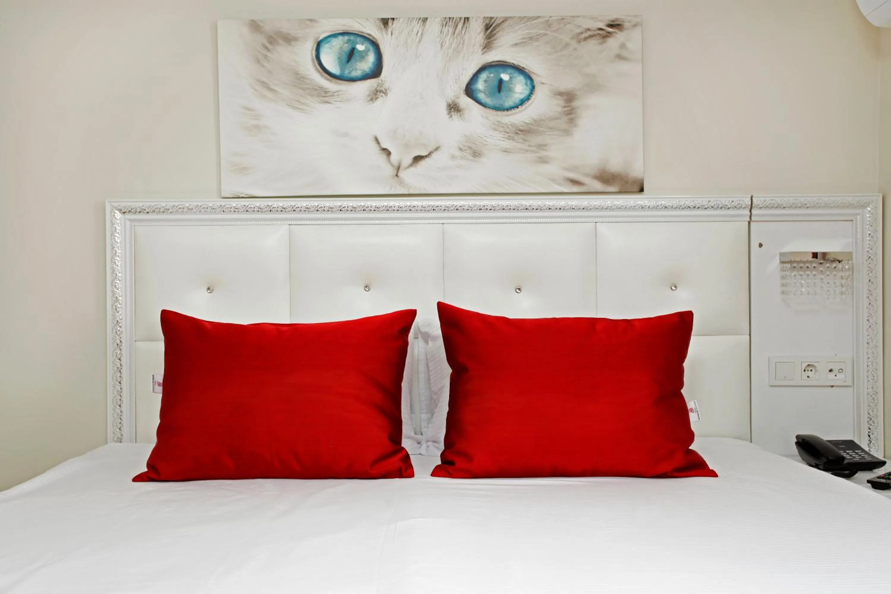 Bed in Taksim Istiklal Suites