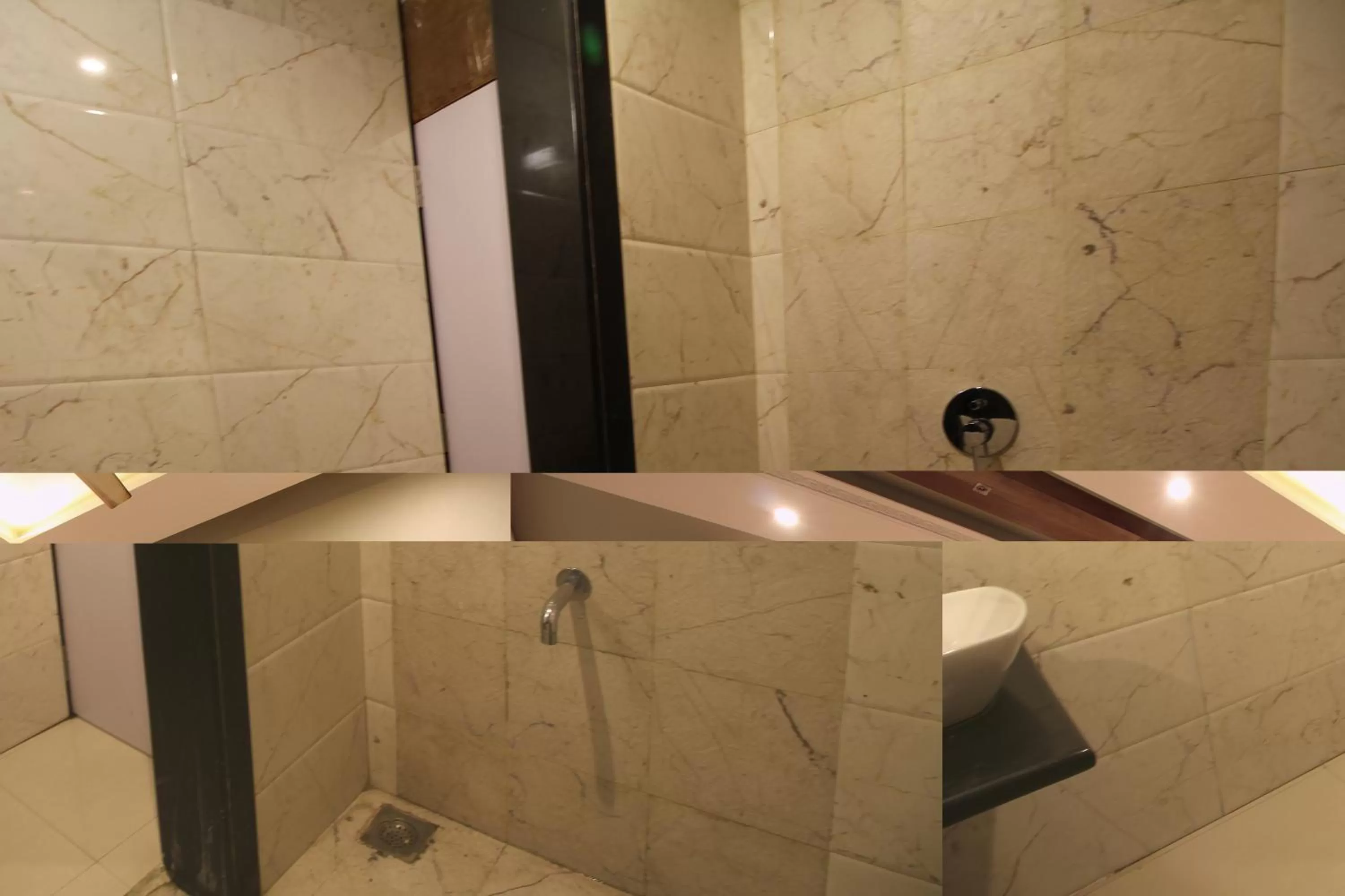 Bathroom in Hotel Sham Suman, Kolhapur- Opposite To Mahalaxmi Temple