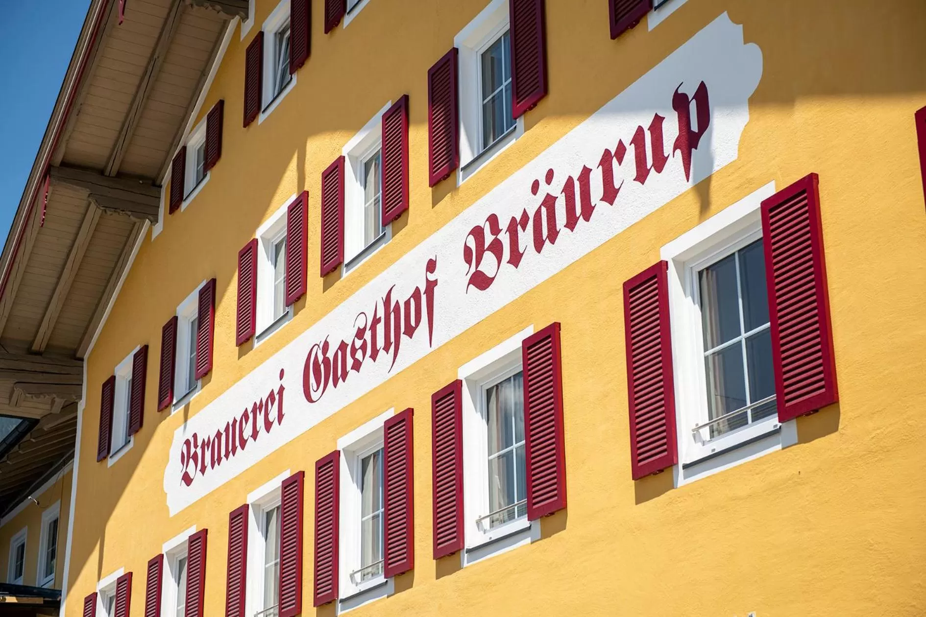 Property building in Hotel Bräurup