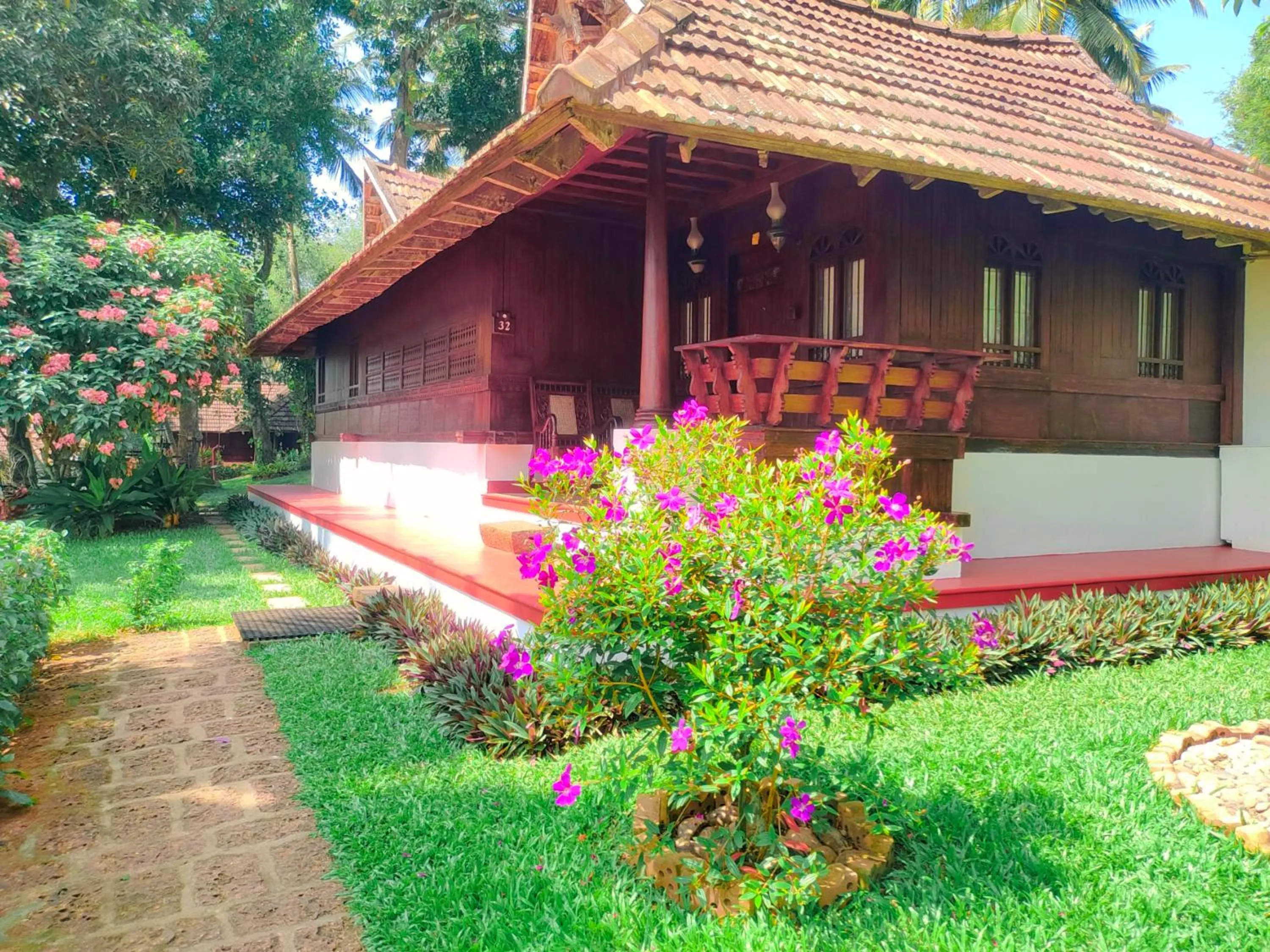 Property building in The Travancore Heritage Beach Resort
