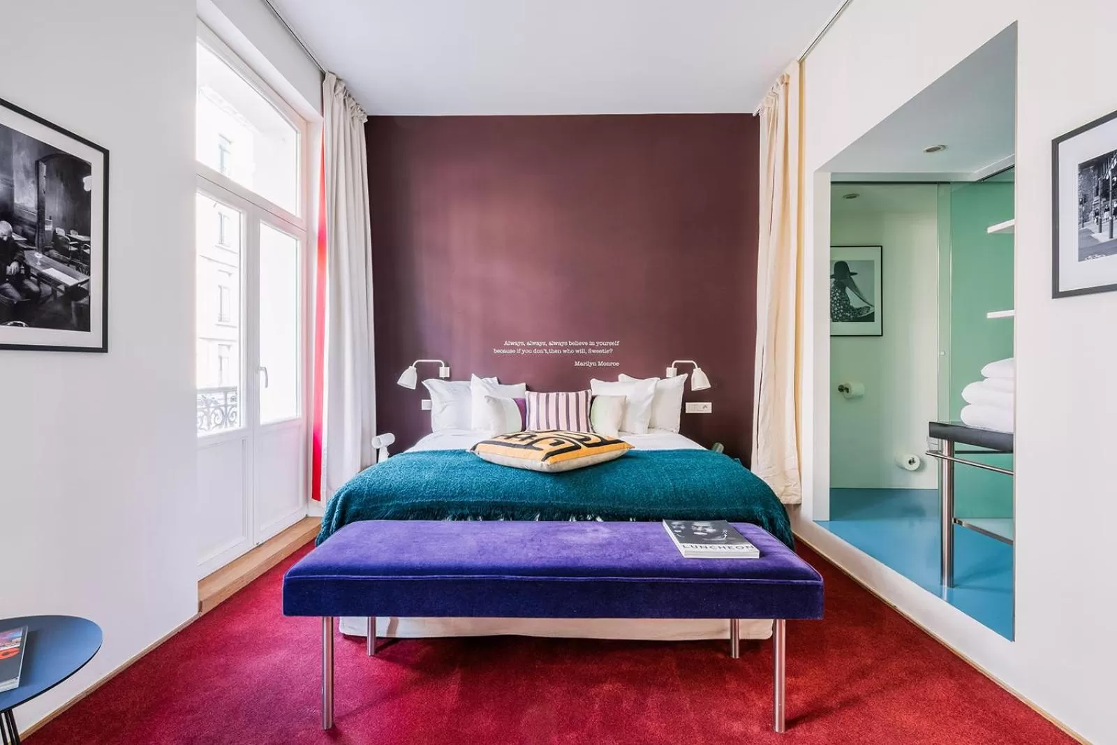 Bed in Smartflats - Pacific Brussels