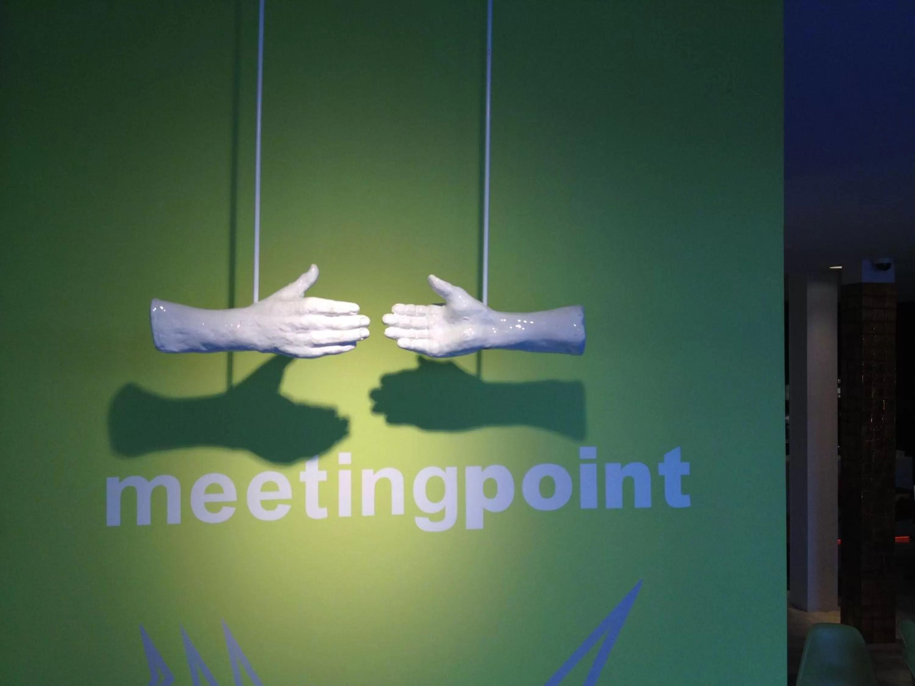 Decorative detail in Hotel Corbie Geel