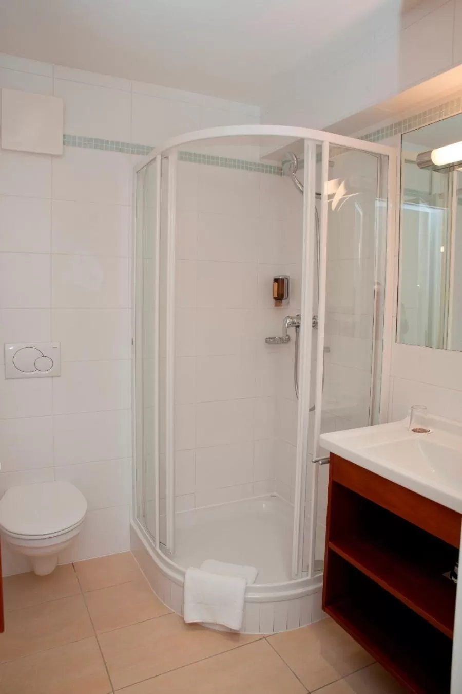 Bathroom in Hotel Sandwirth