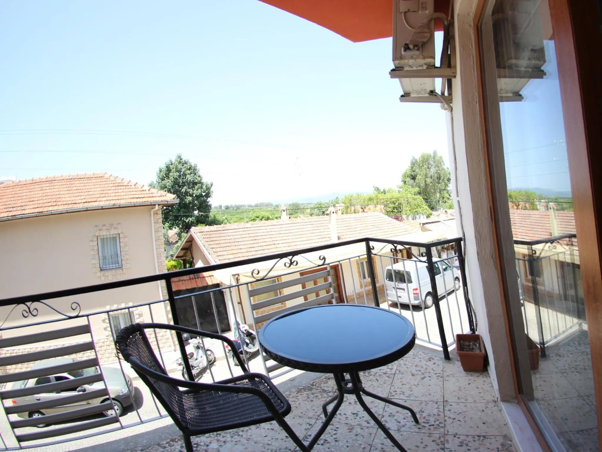 Balcony/Terrace in Rebetika Hotel & bistro