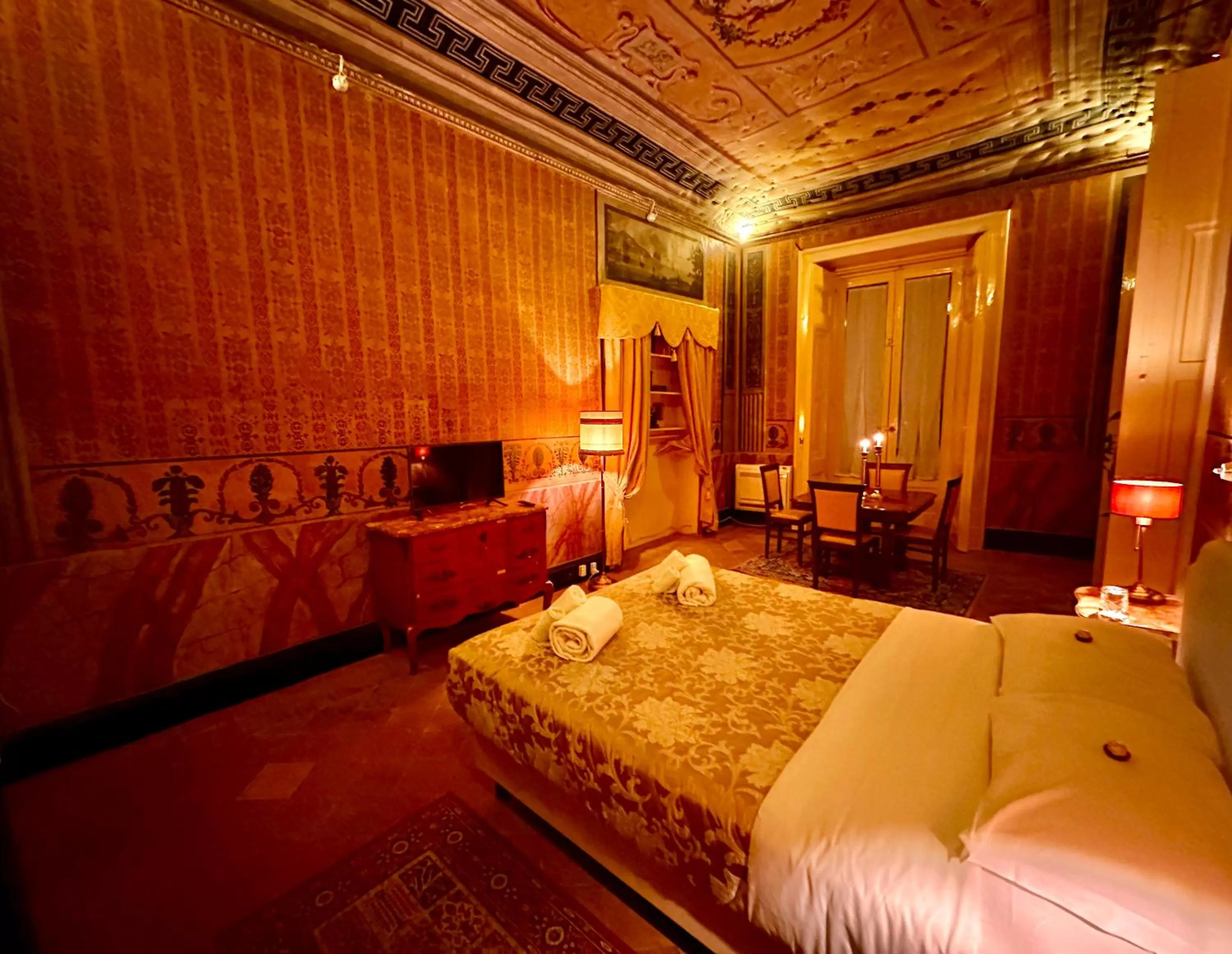 Bedroom, Bed in Casa Santangelo Suites