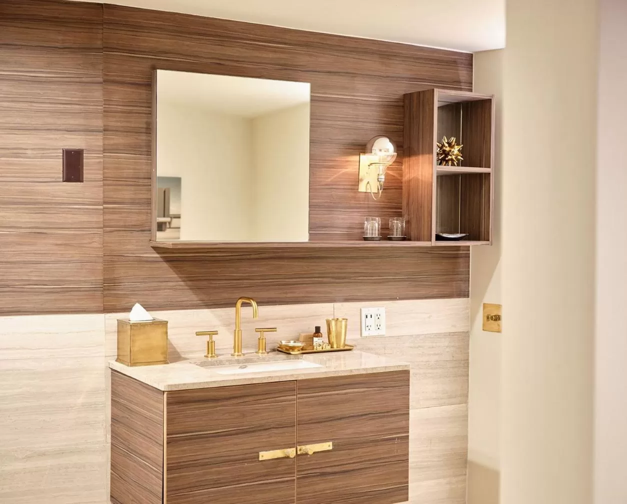 Bathroom in L'Horizon Resort & Spa, Hermann Bungalows