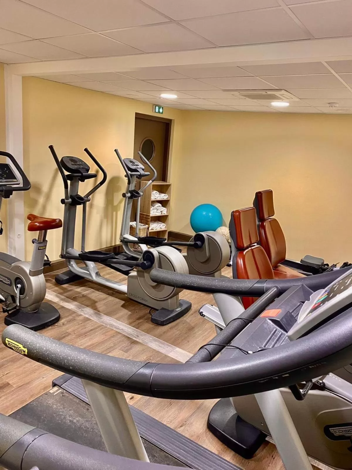 Fitness centre/facilities in Résidence Château du Mée