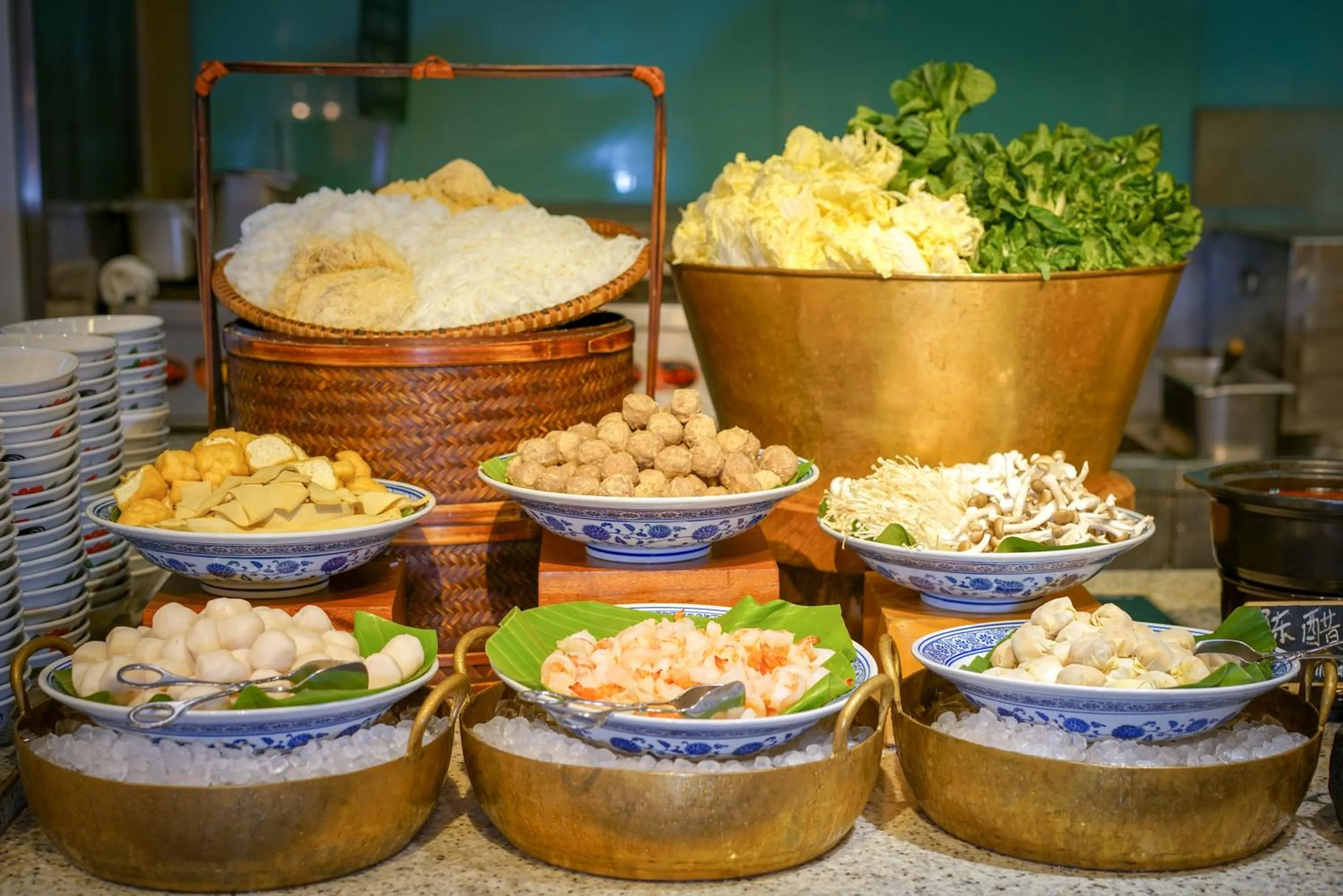 Swimming pool in Hyatt Regency Dongguan