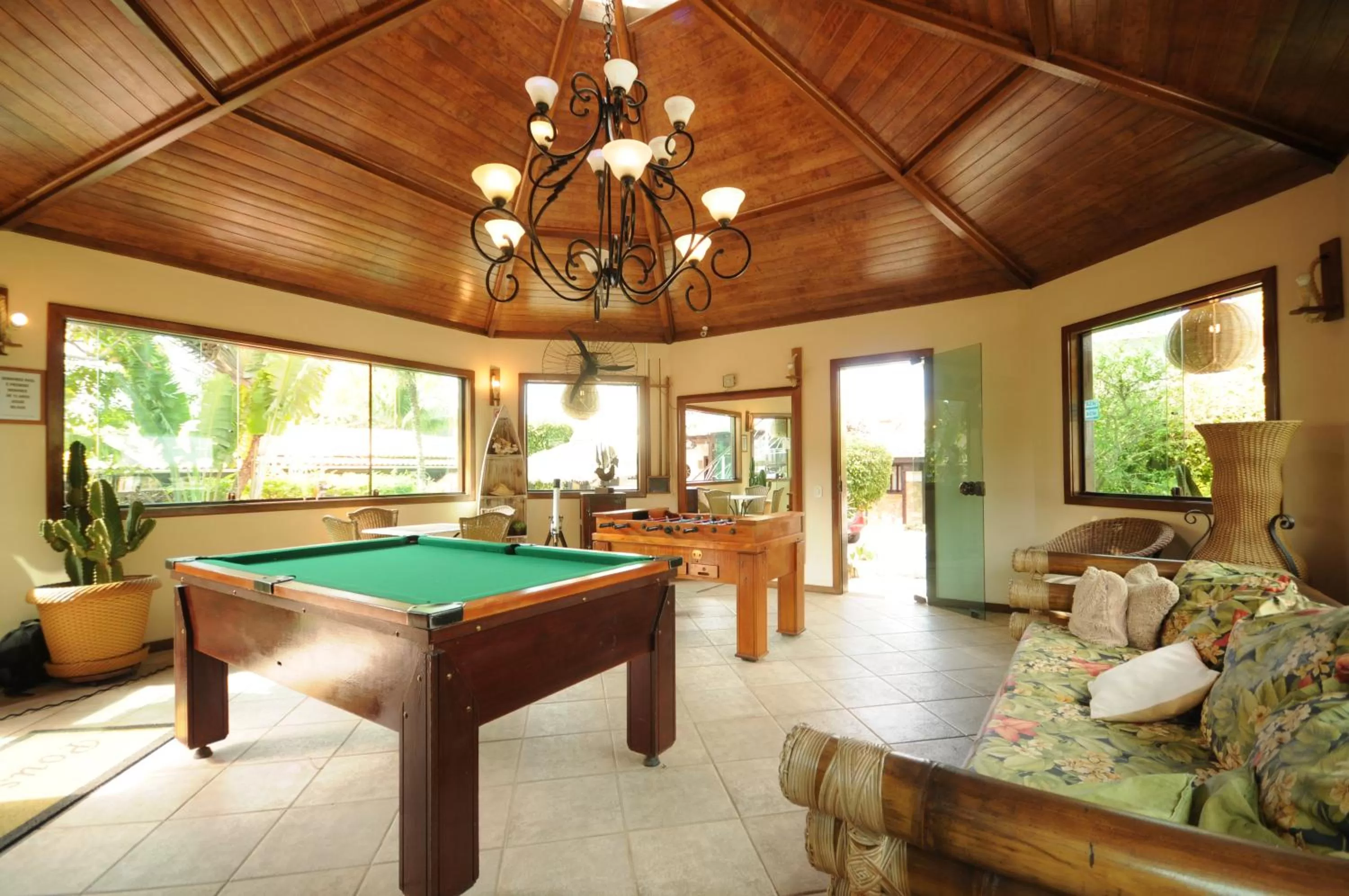 Game Room in Mar e Terra Concept Pousada