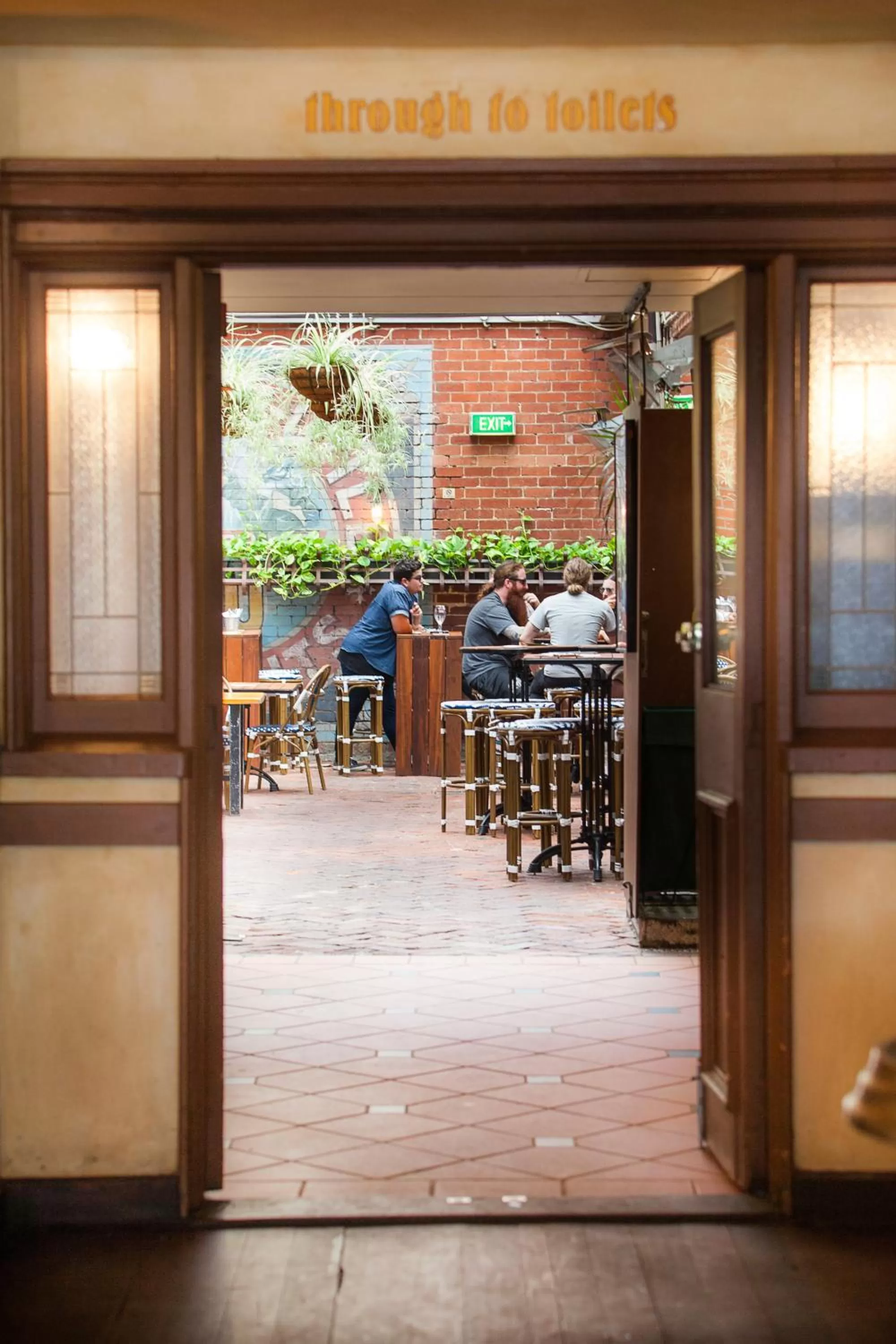 Drinks in Nightcap at Belgian Beer Cafe