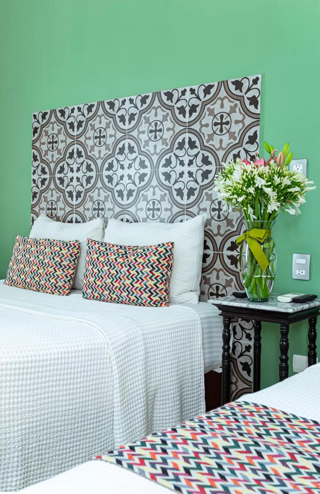 Bed in Viva Merida Hotel Boutique