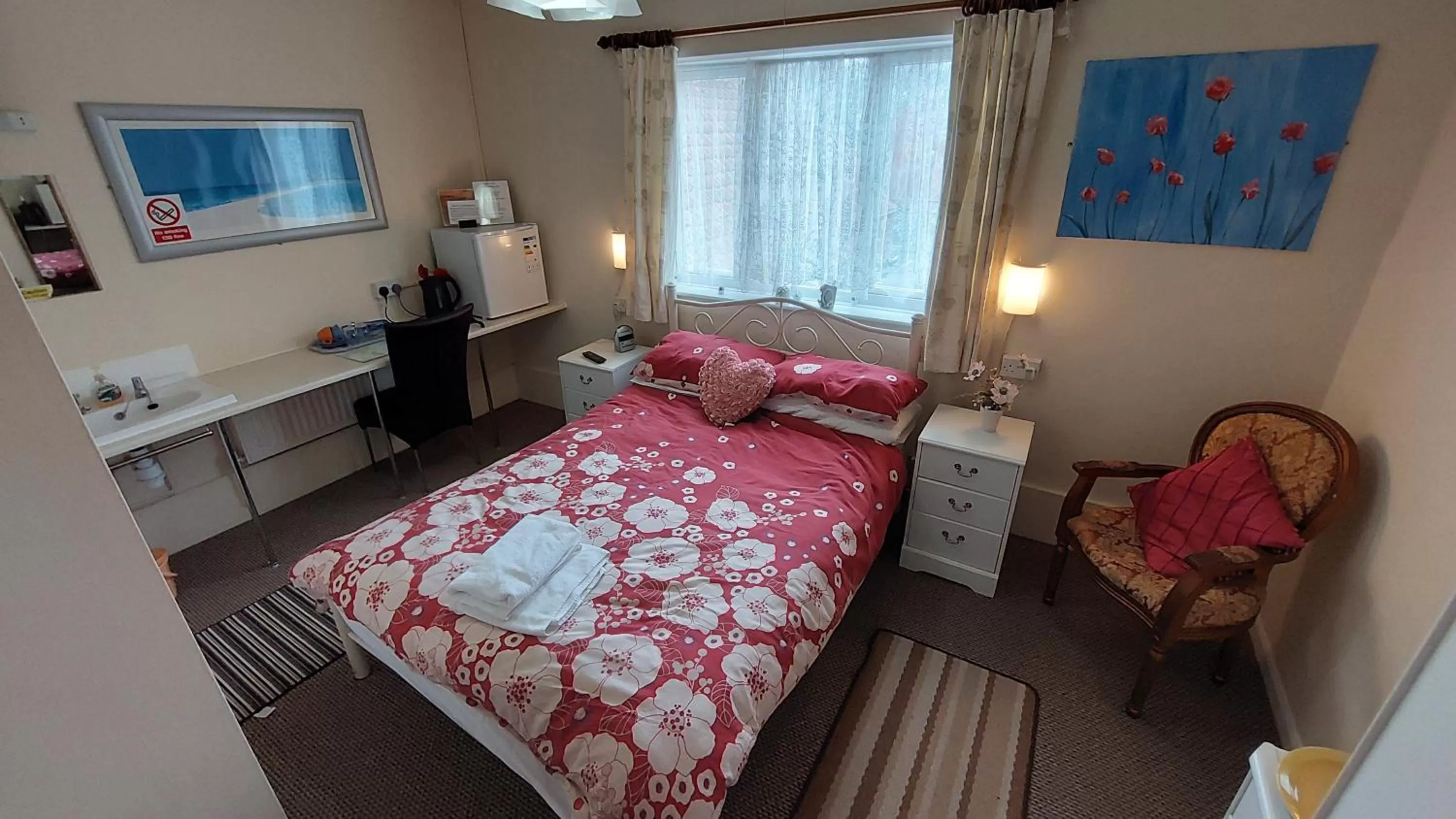 Bed in Tennyson Lodge