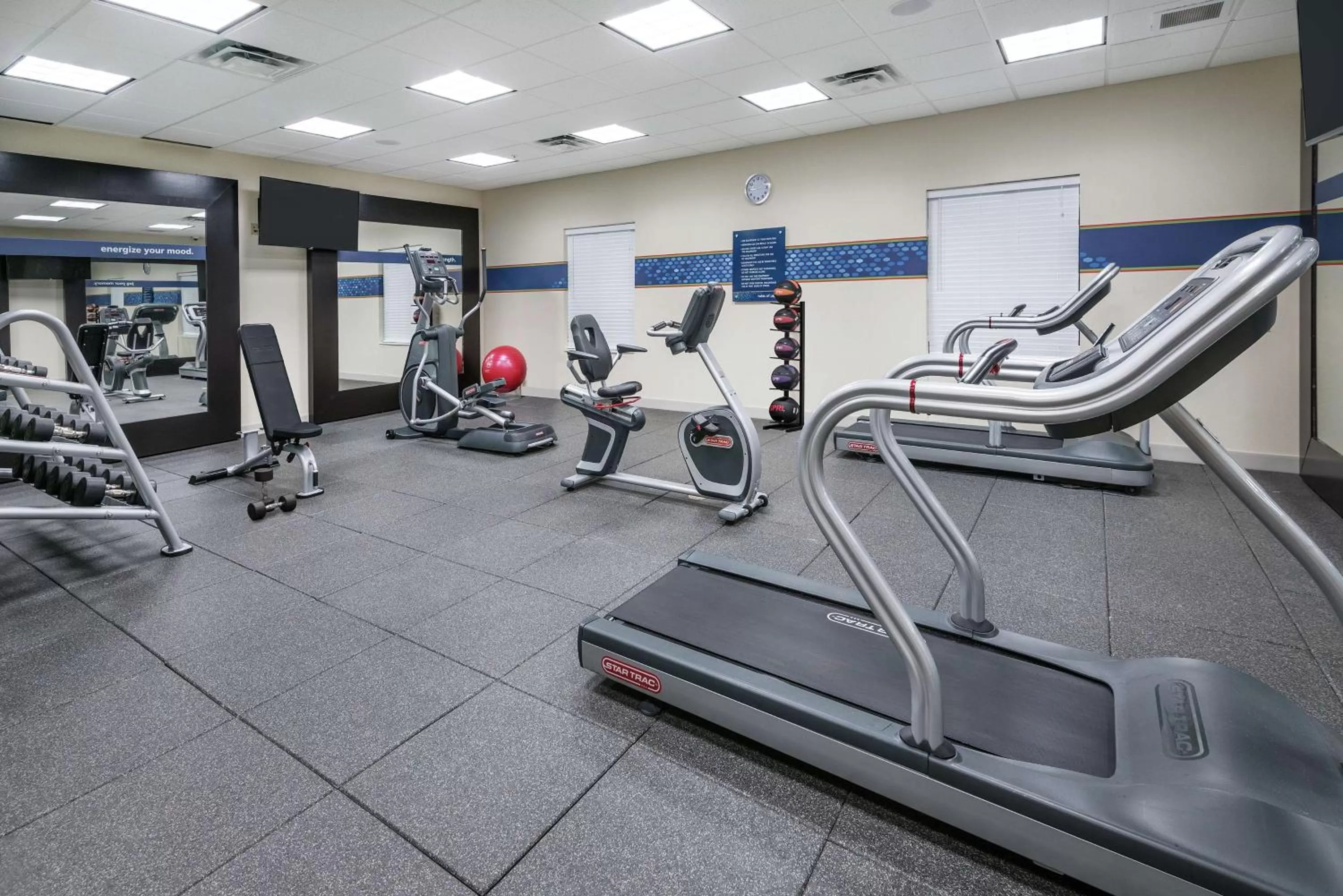 Fitness centre/facilities in Hampton Inn & Suites By Hilton-Corpus Christi Portland,Tx