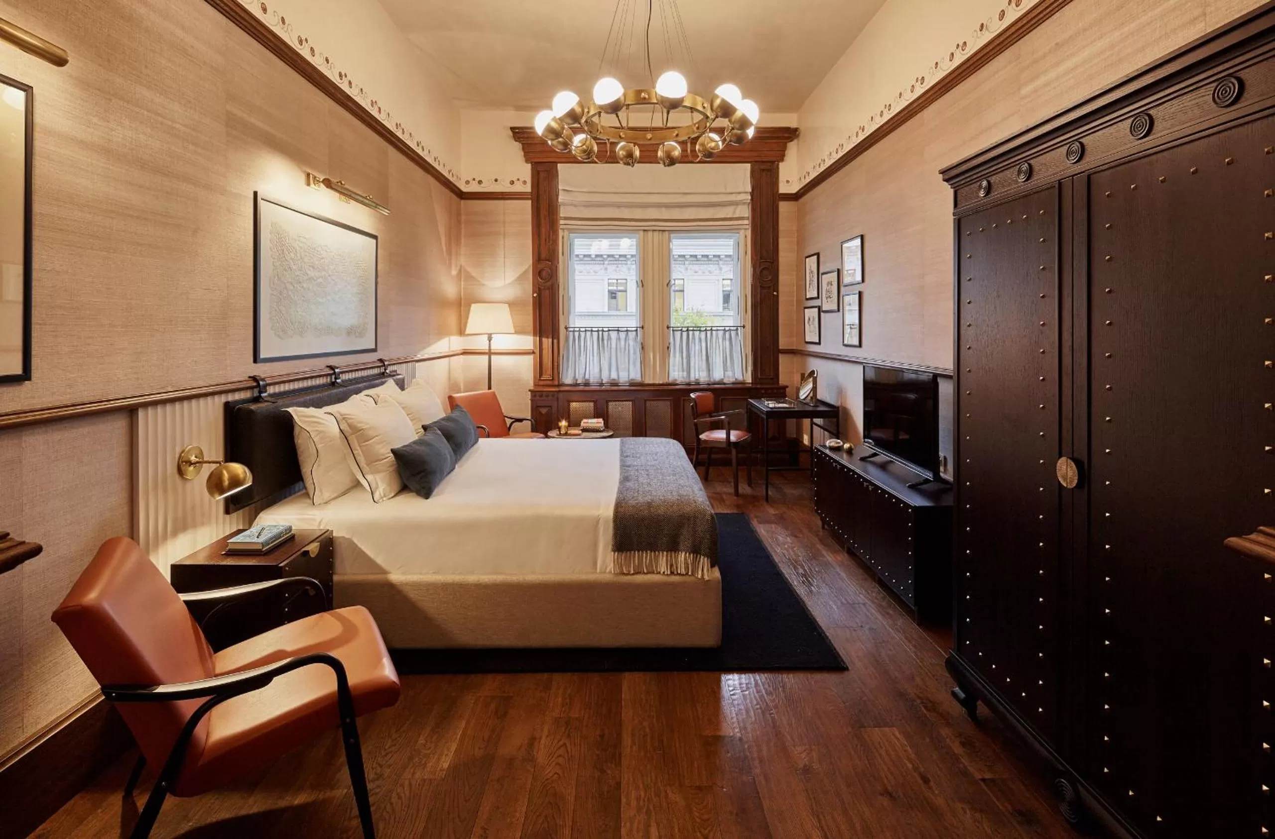 Photo of the whole room, Bed in Callas House