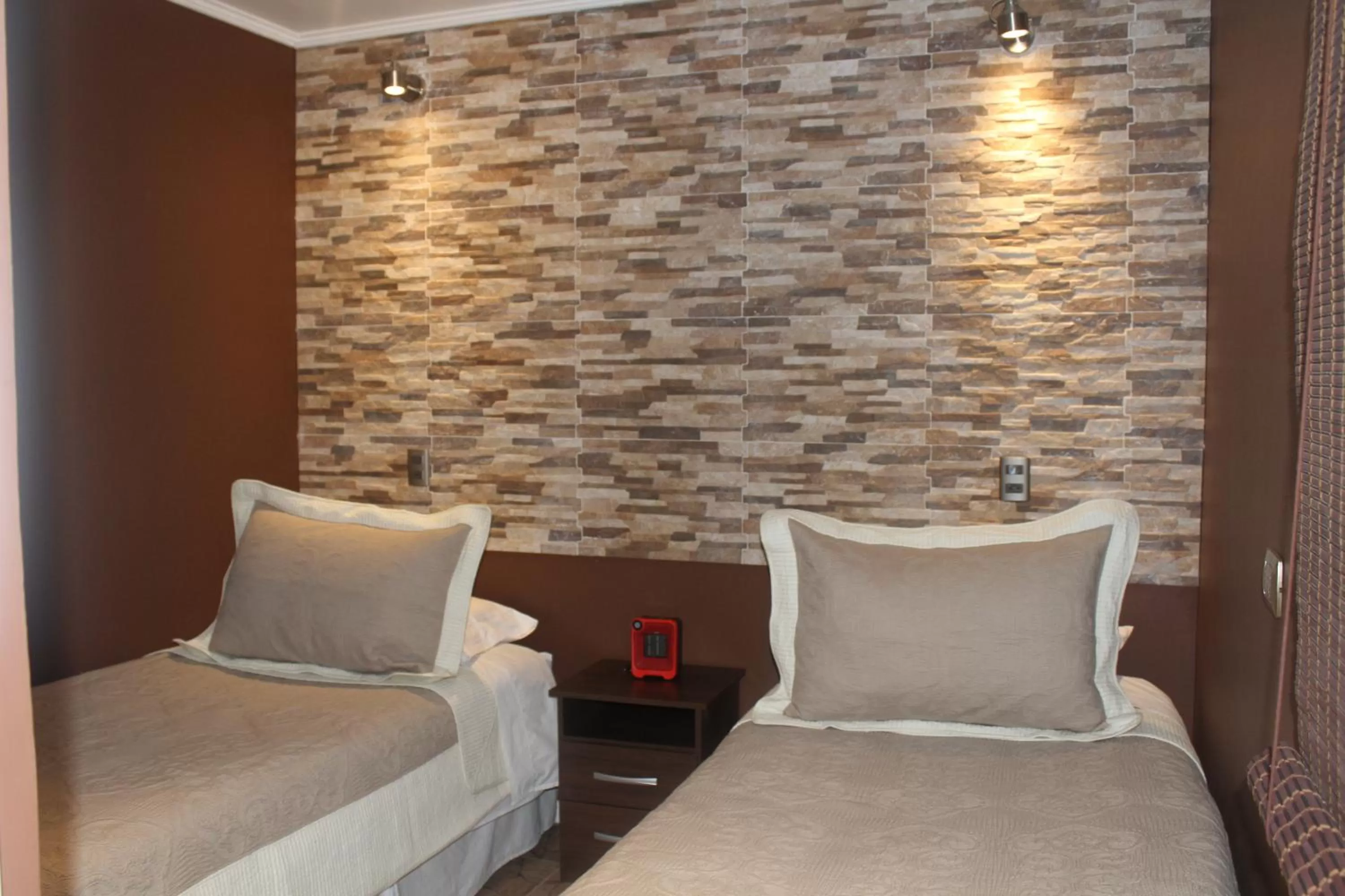 Bed in Hotel Manada del Desierto