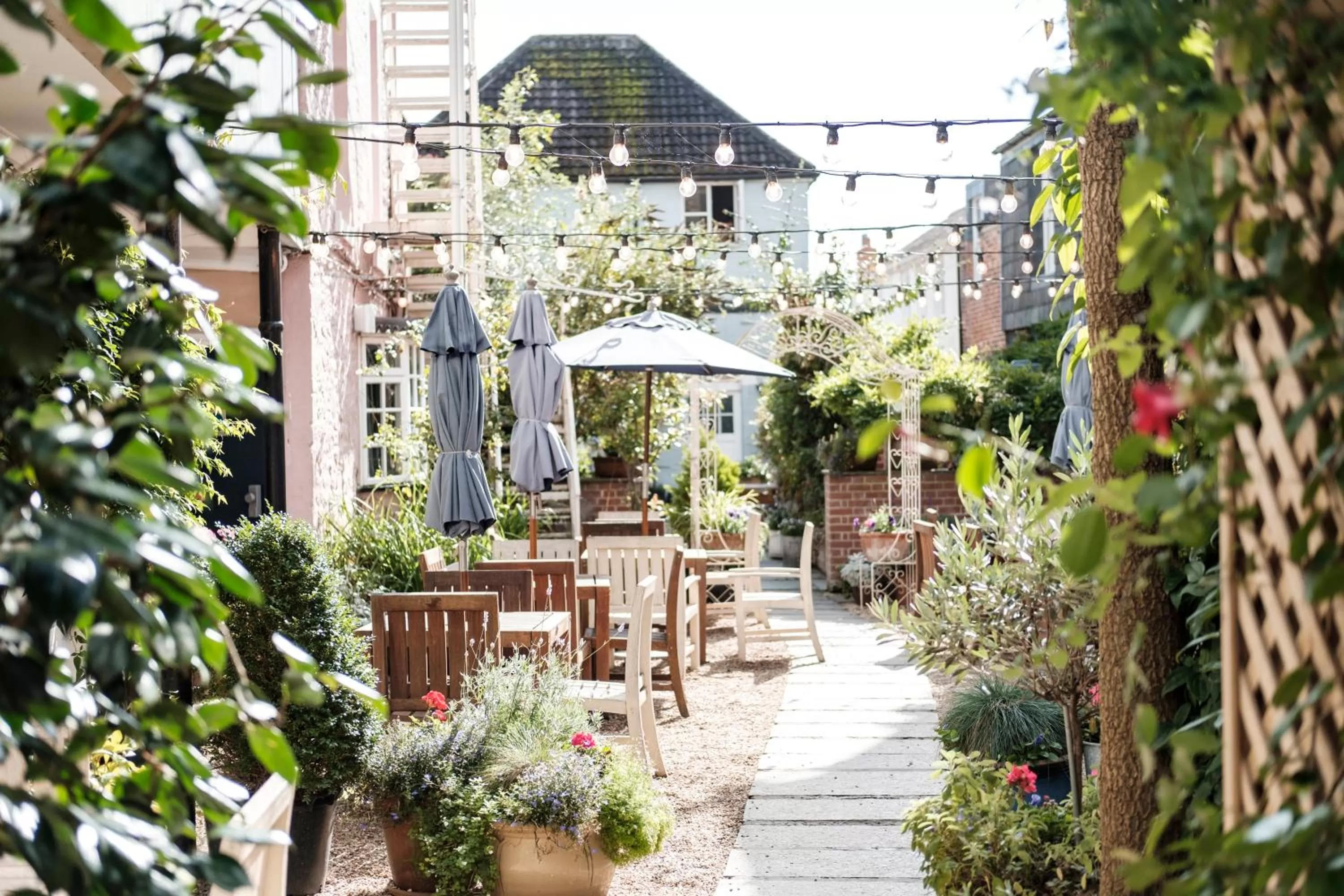 Garden in The Bull Hotel