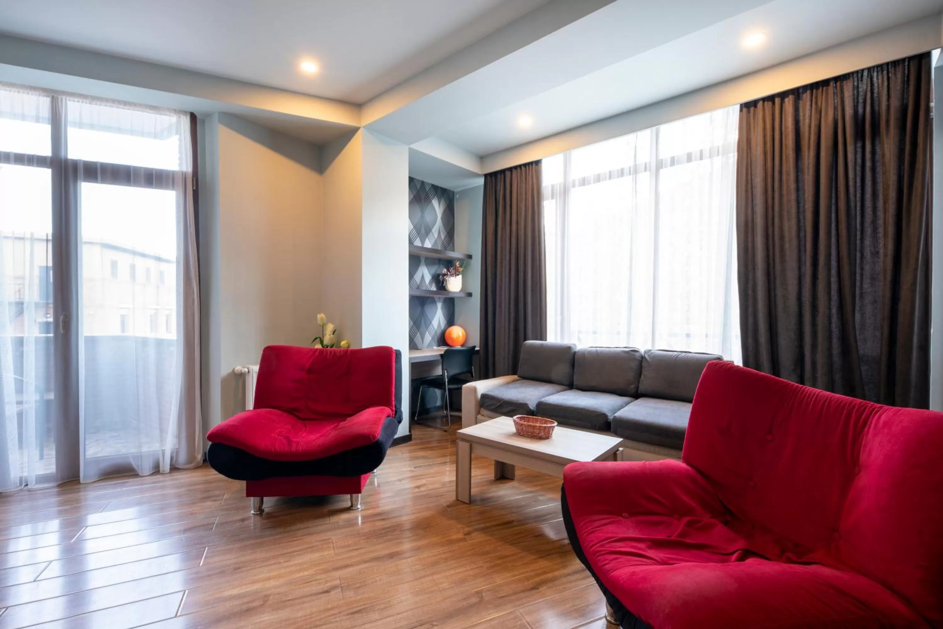 Living room in Sani Apart Hotel