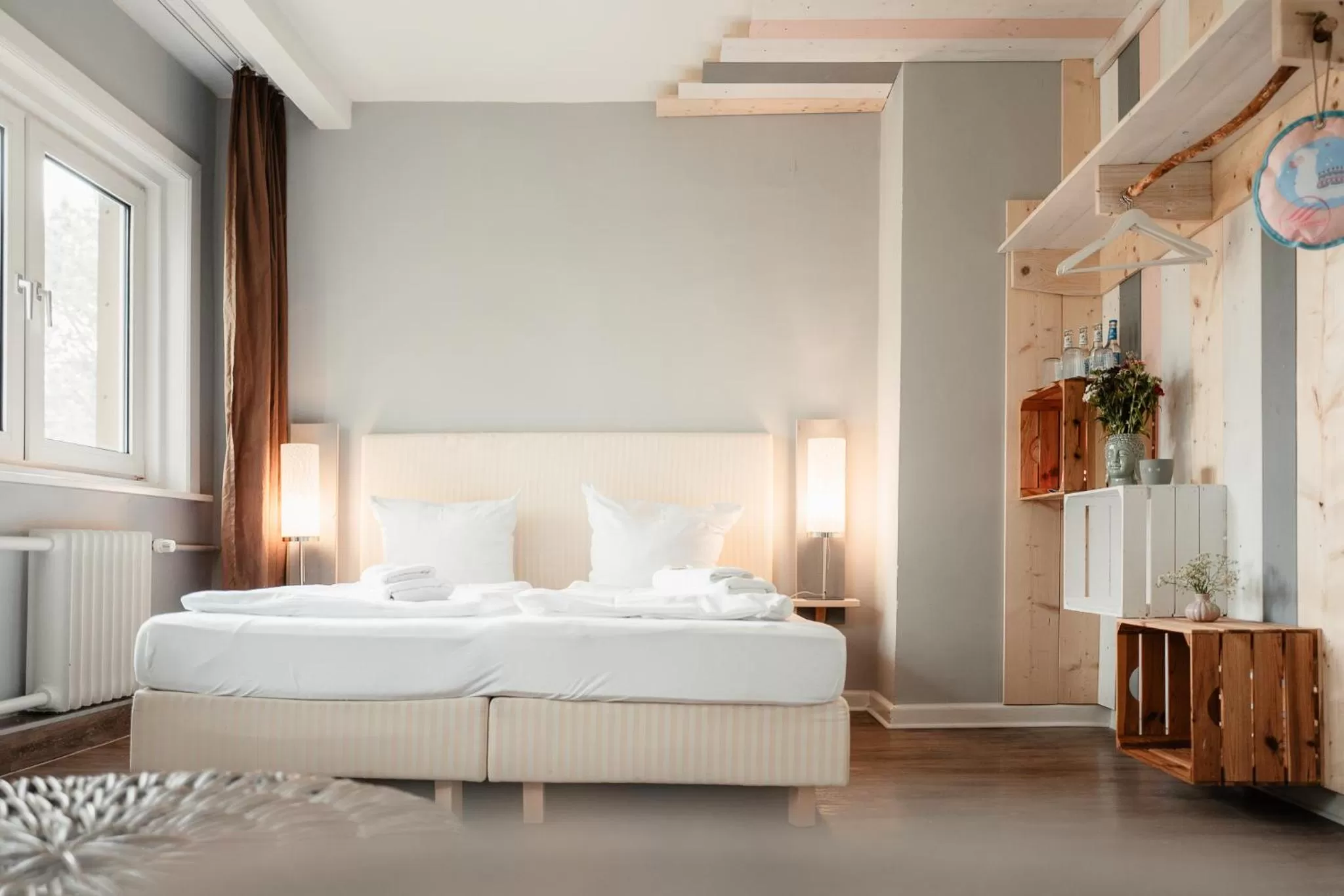 Photo of the whole room, Bed in Hotel 'Das Strandhaus'