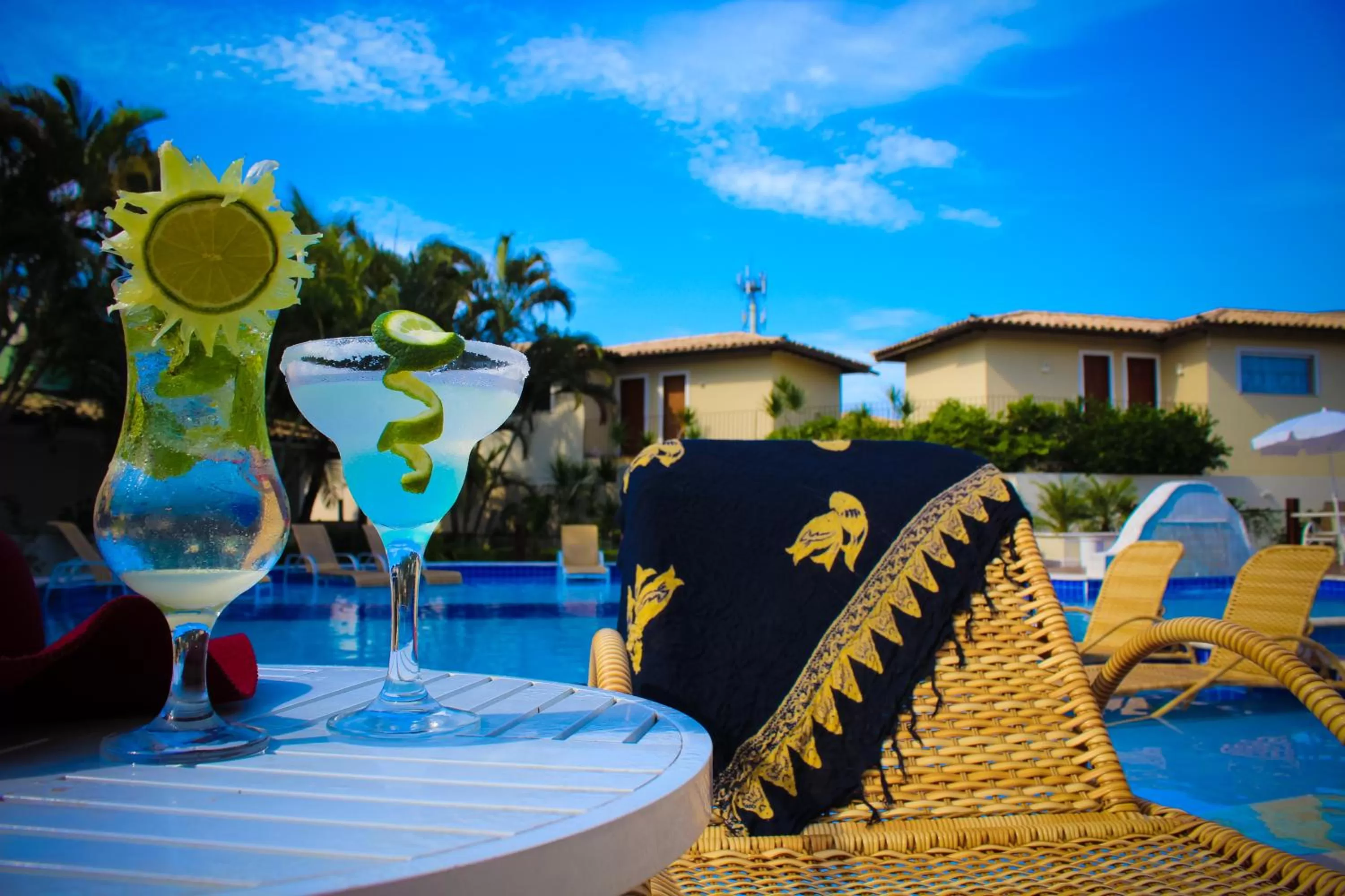 Swimming pool in Hotel Don Quijote Búzios