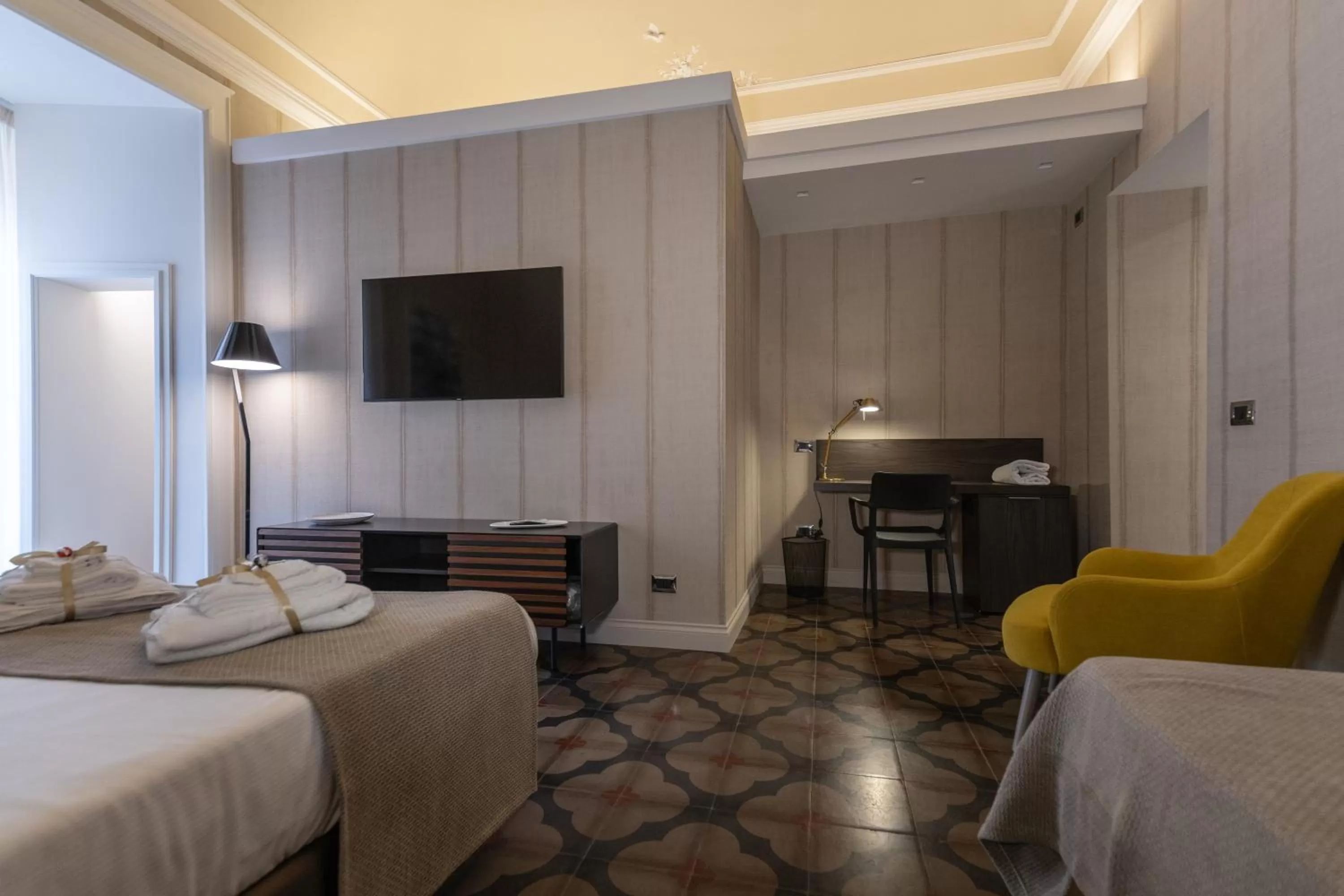 Photo of the whole room, Bed in B&B Palazzo Perrotta