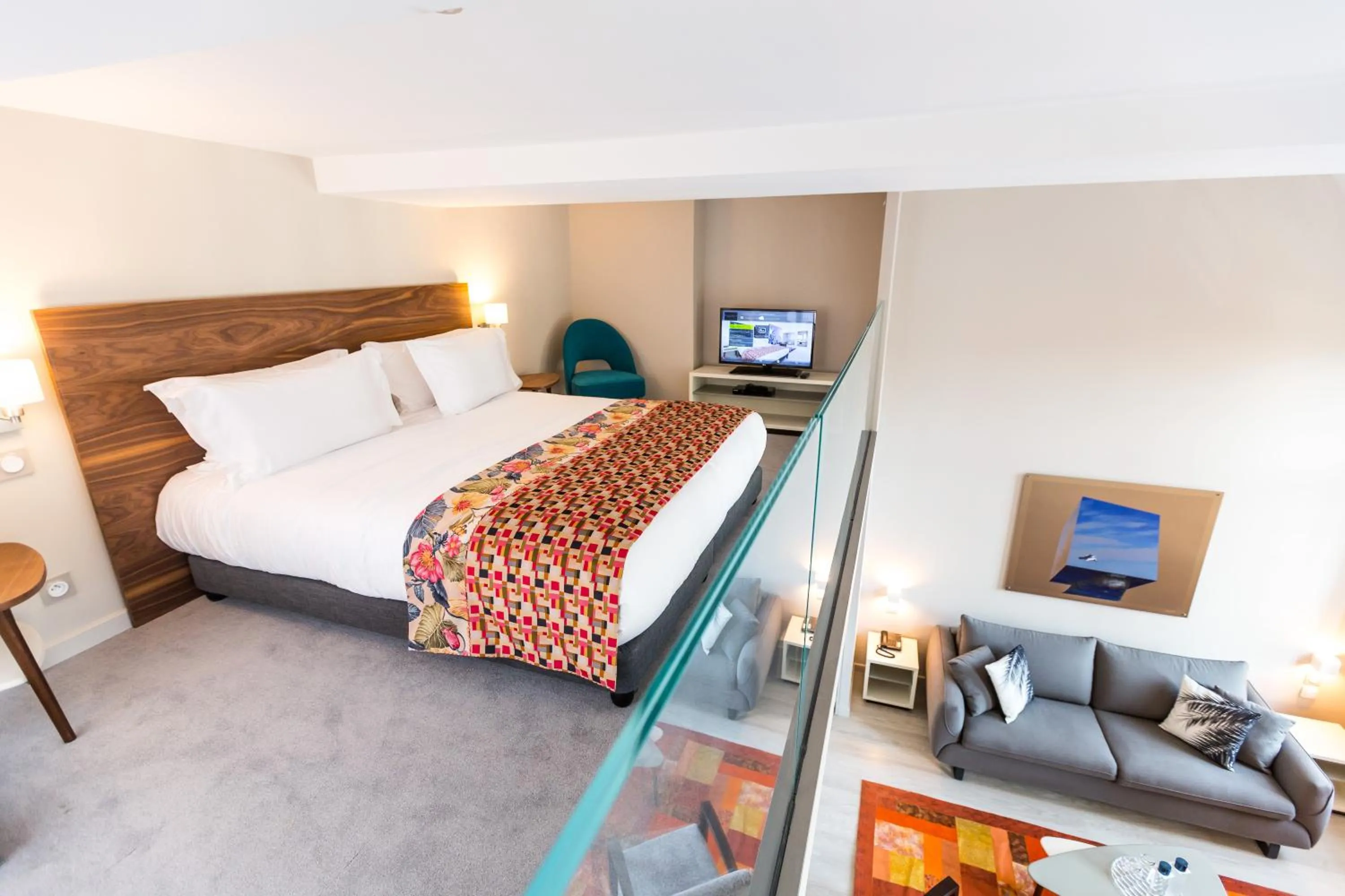 Bedroom, Bed in Palais Saleya Boutique Hôtel