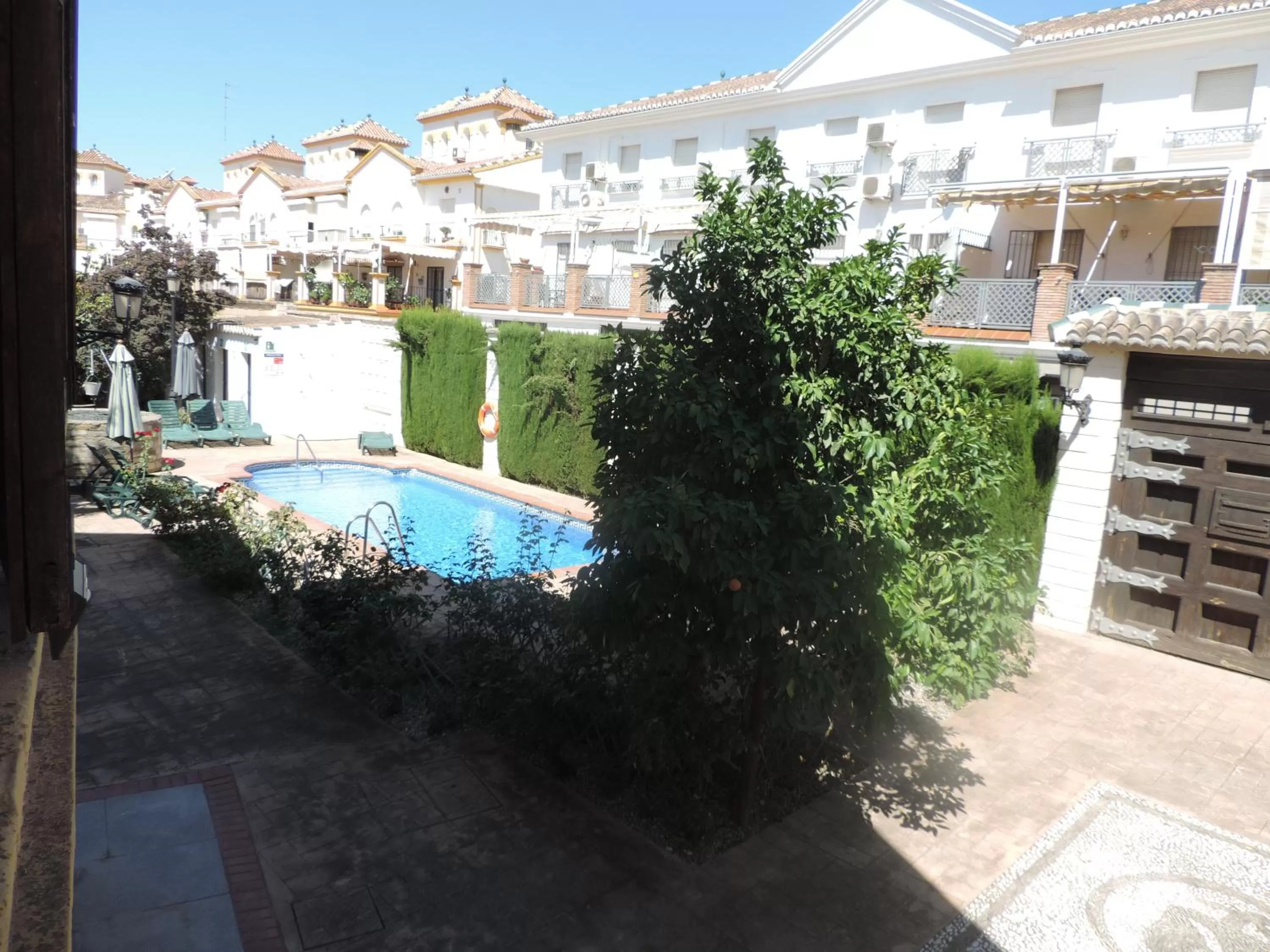 Garden in APARTAMENTOS CASERIA DE COMARES