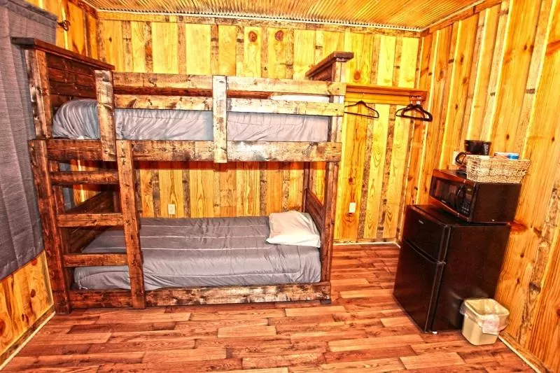 bunk bed in Diamonds Old West