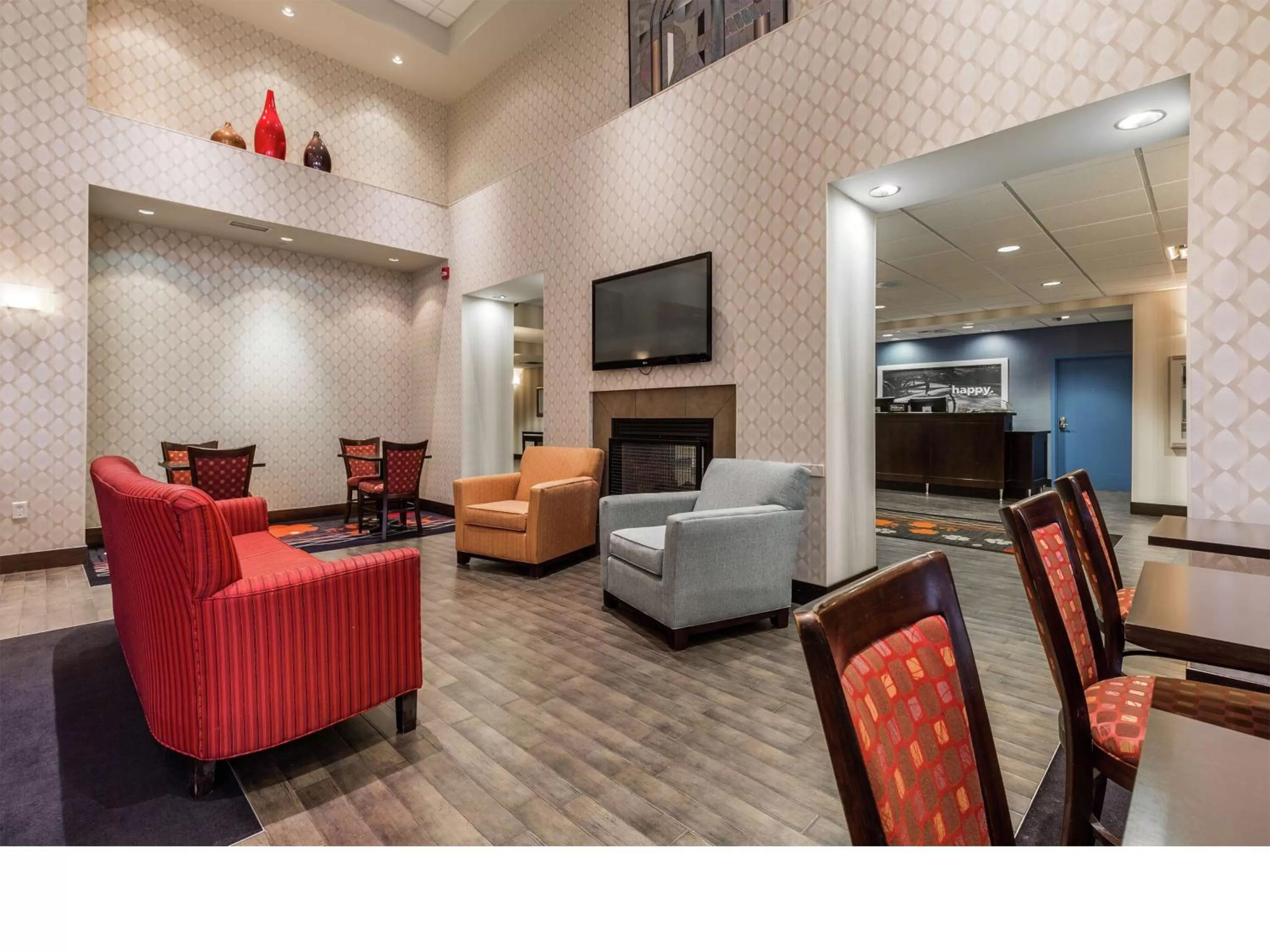 Lobby or reception in Hampton Inn & Suites by Hilton Lethbridge