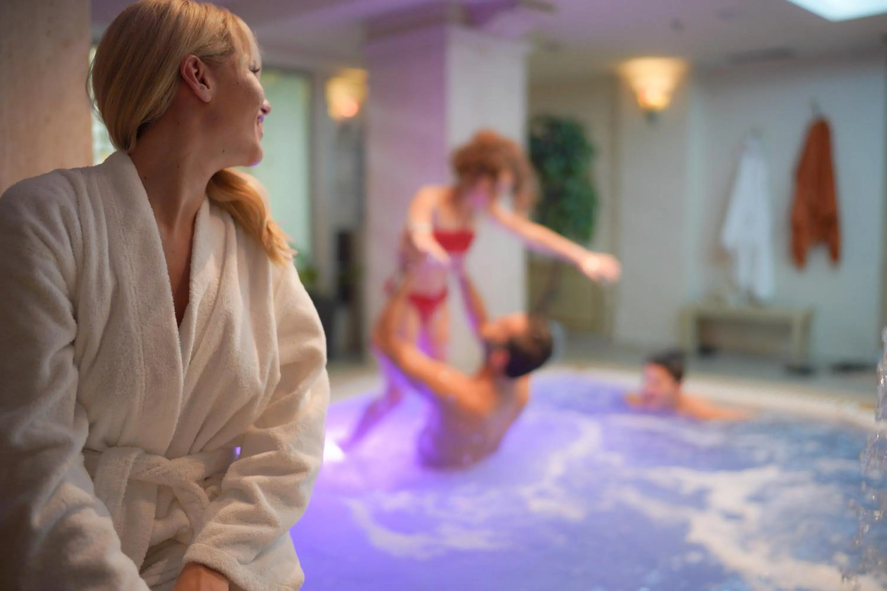 Hot Spring Bath in Egnatia Palace Hotel & Spa