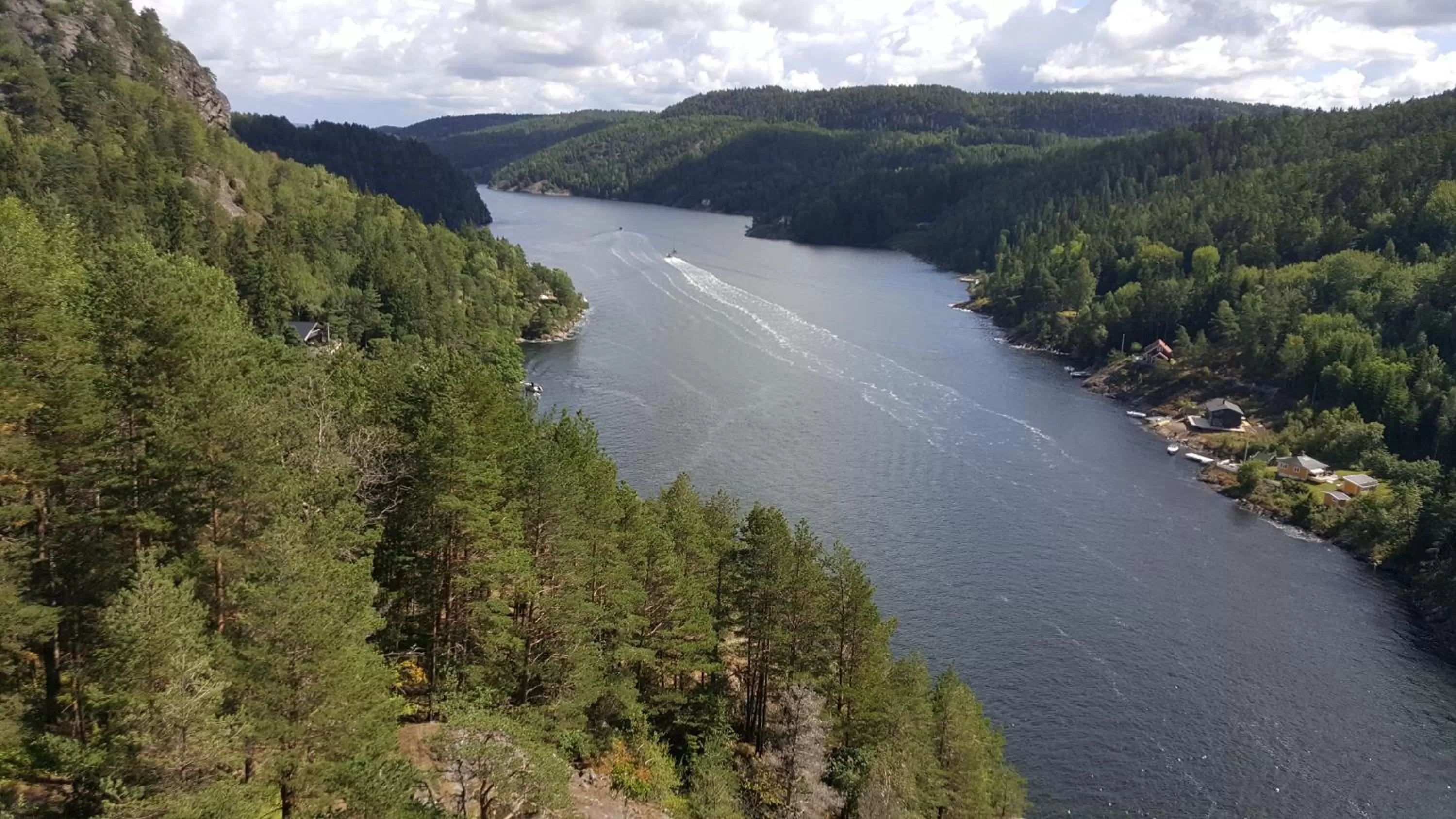River view in Motell Svinesundparken