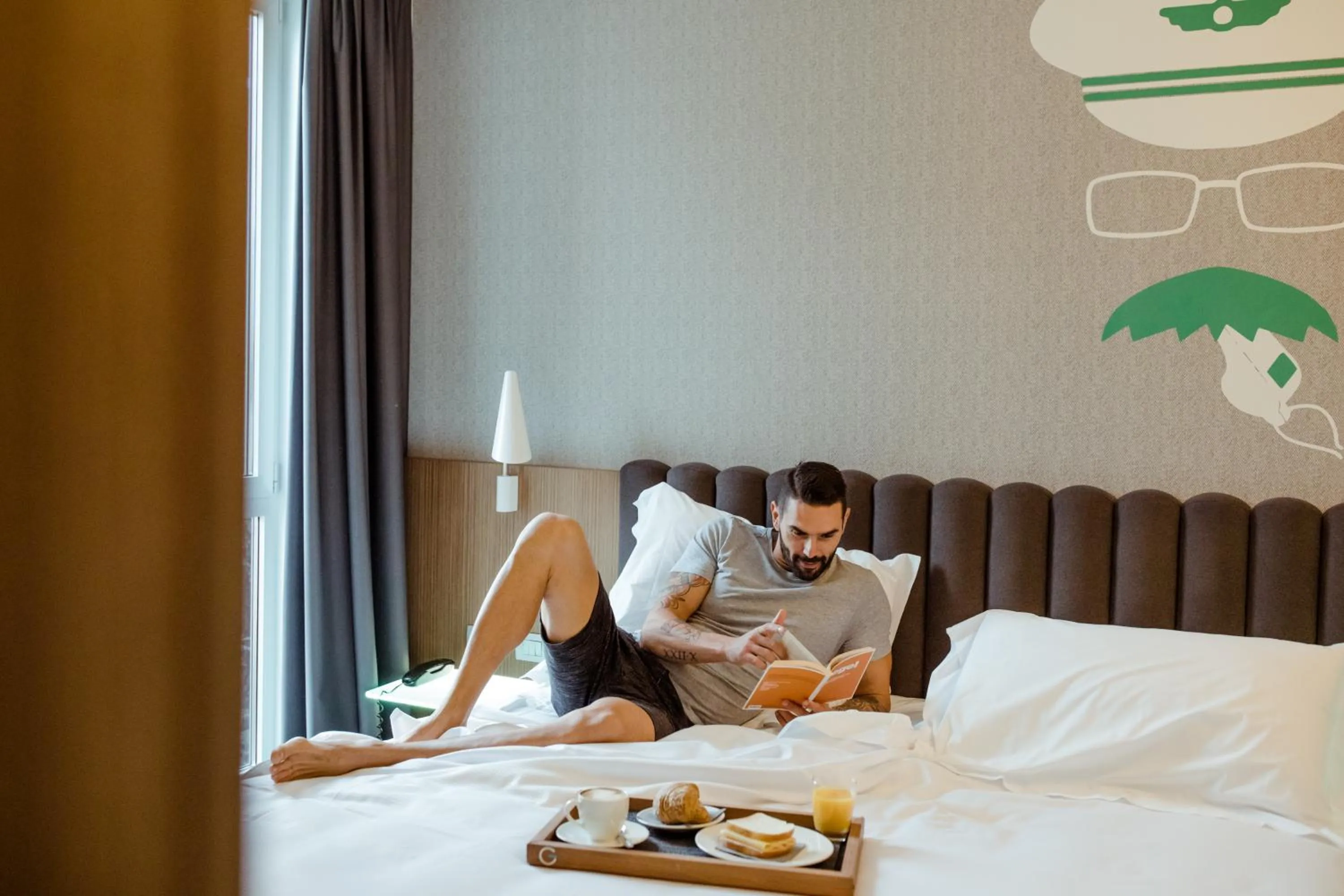 Bed in G Hotel Pescara