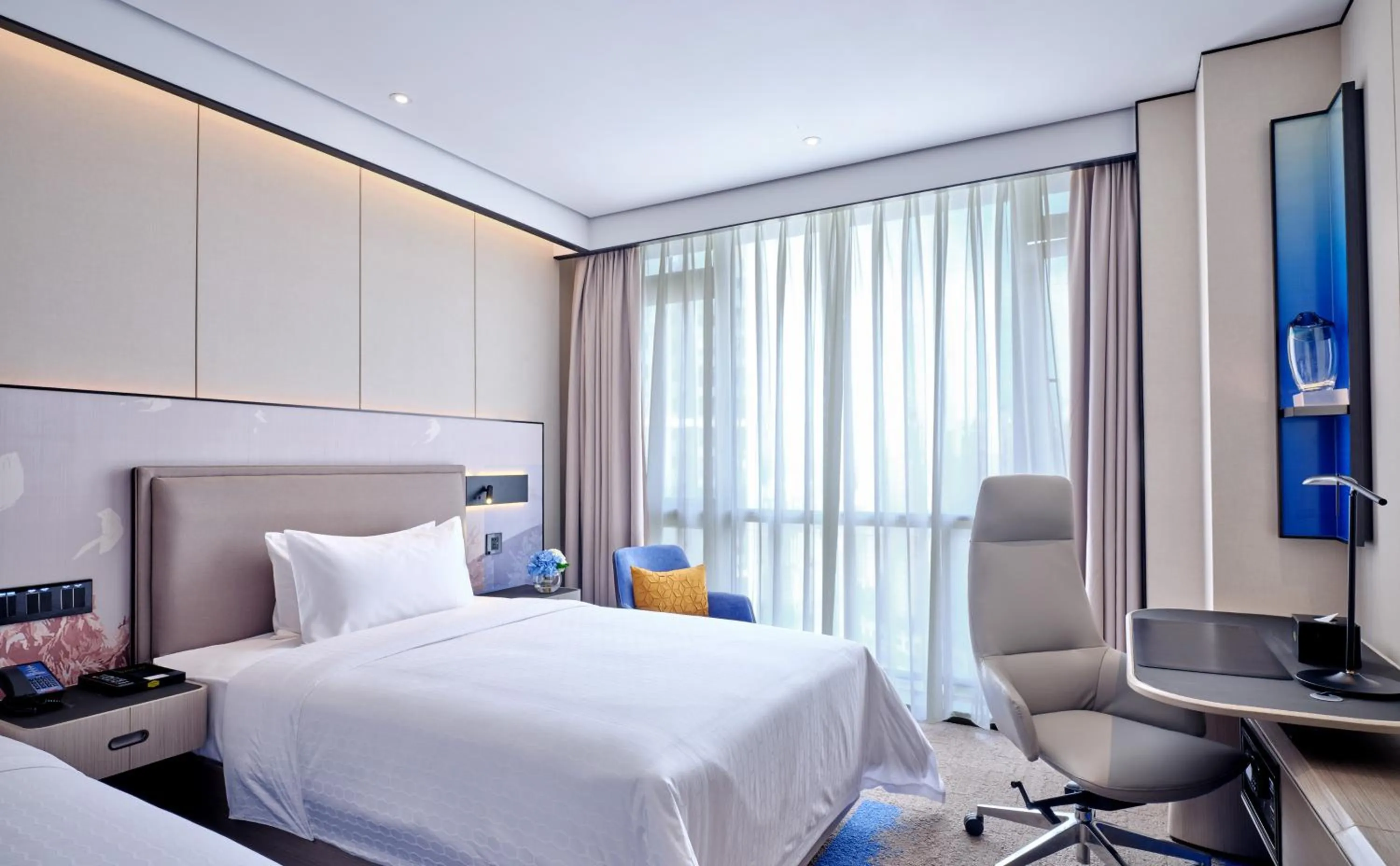 Photo of the whole room, Bed in Hampton by Hilton Shenzhen North Station