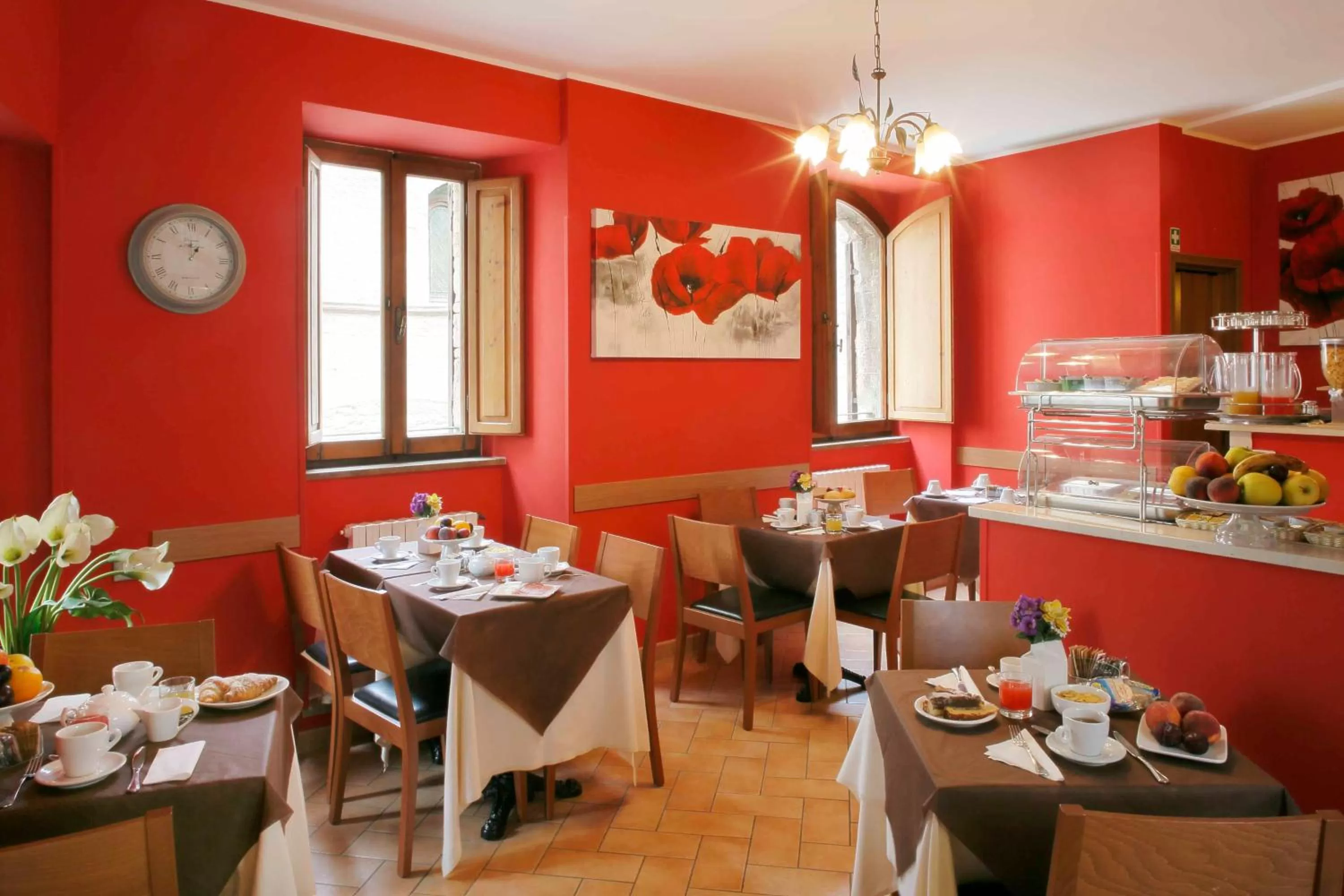 Restaurant/places to eat in Hotel Properzio