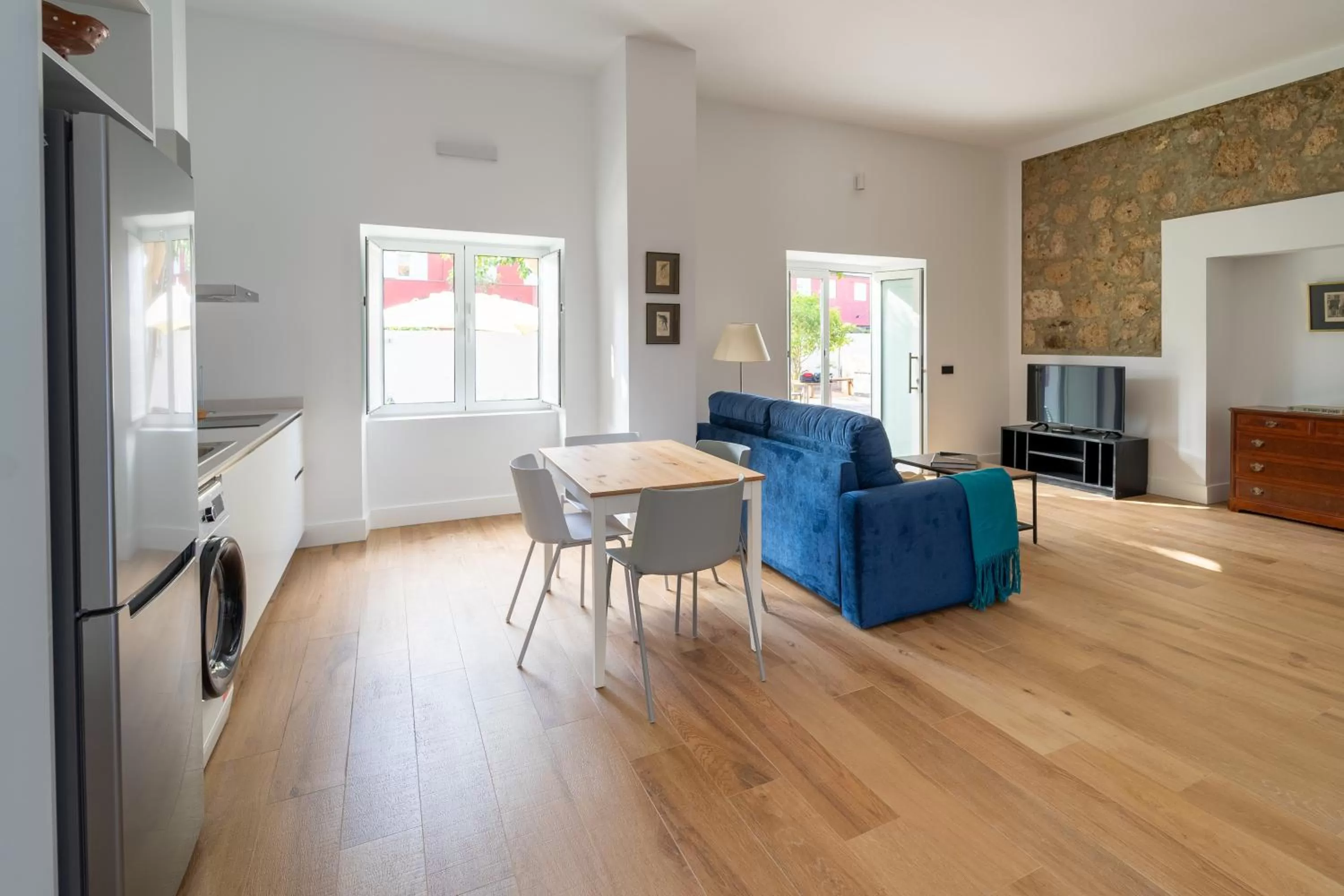 Living room in Albor Suites