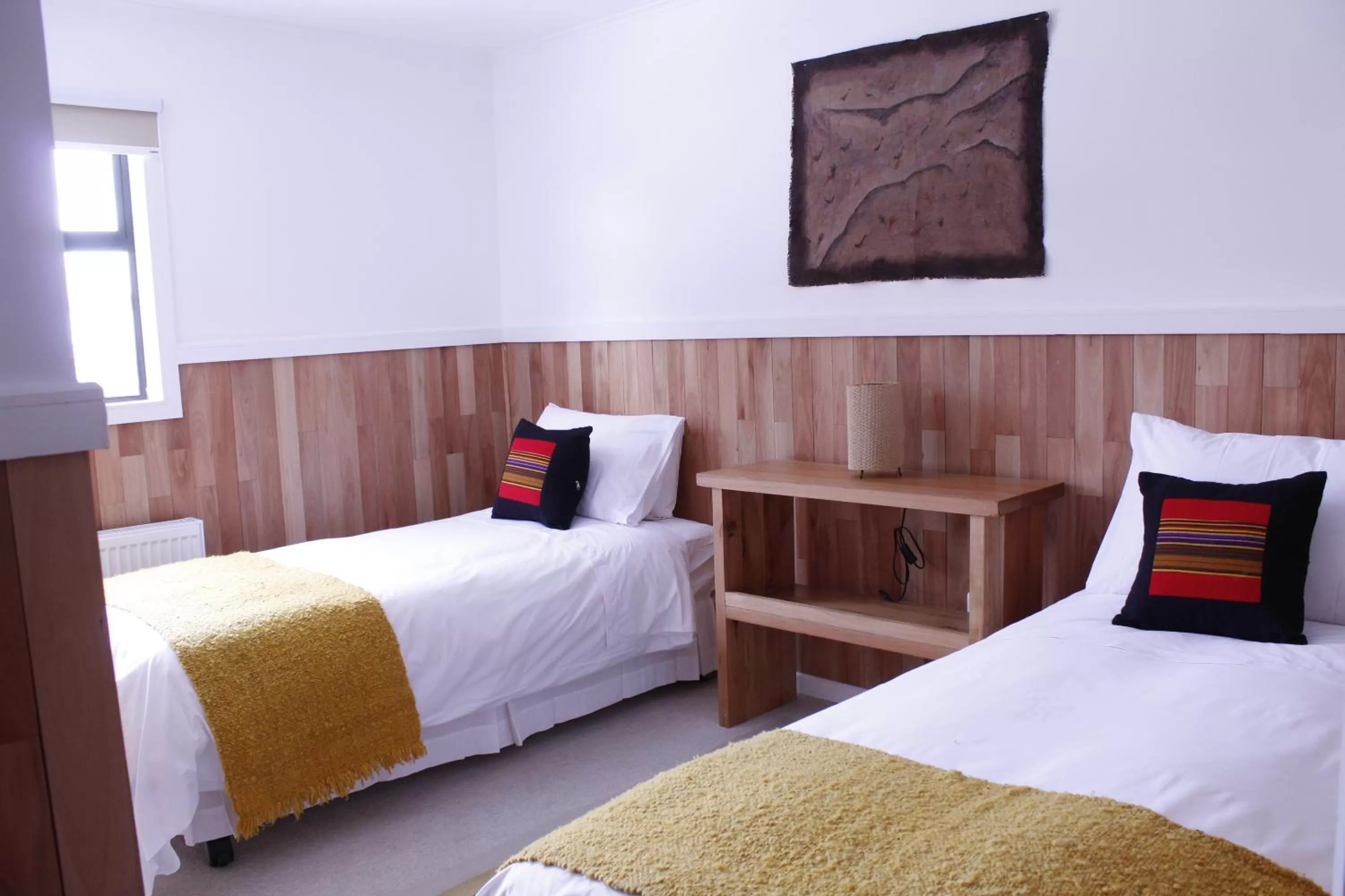 Bed in Hotel Aquaterra