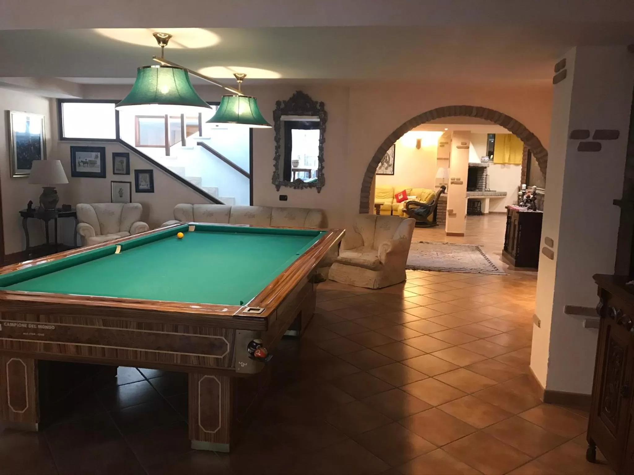 Billiard in La Pedica B&B