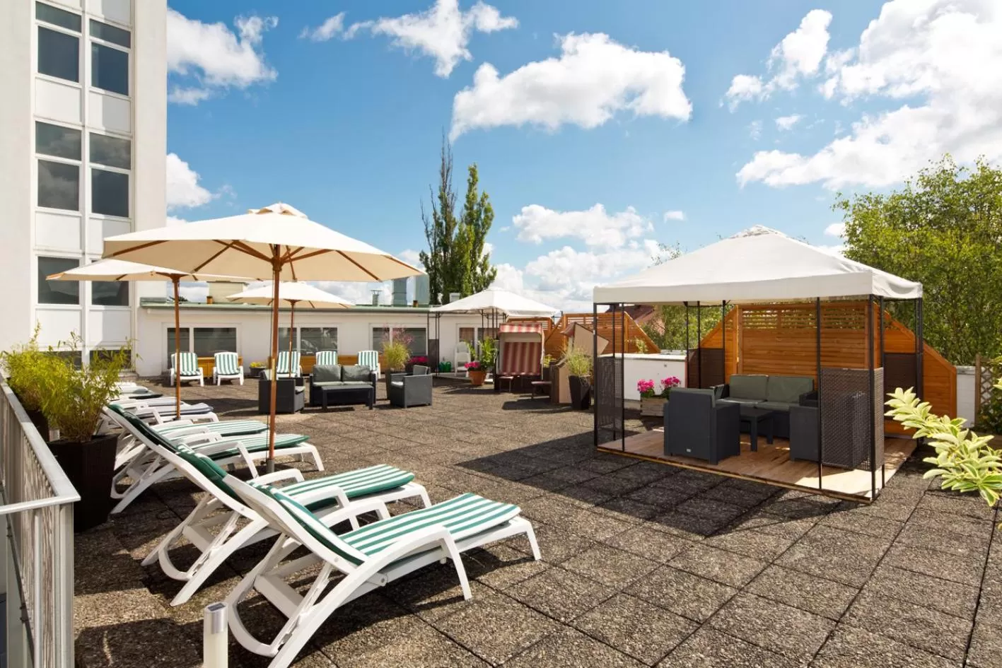 Balcony/Terrace in Gesundheitszentrum Helenenquelle