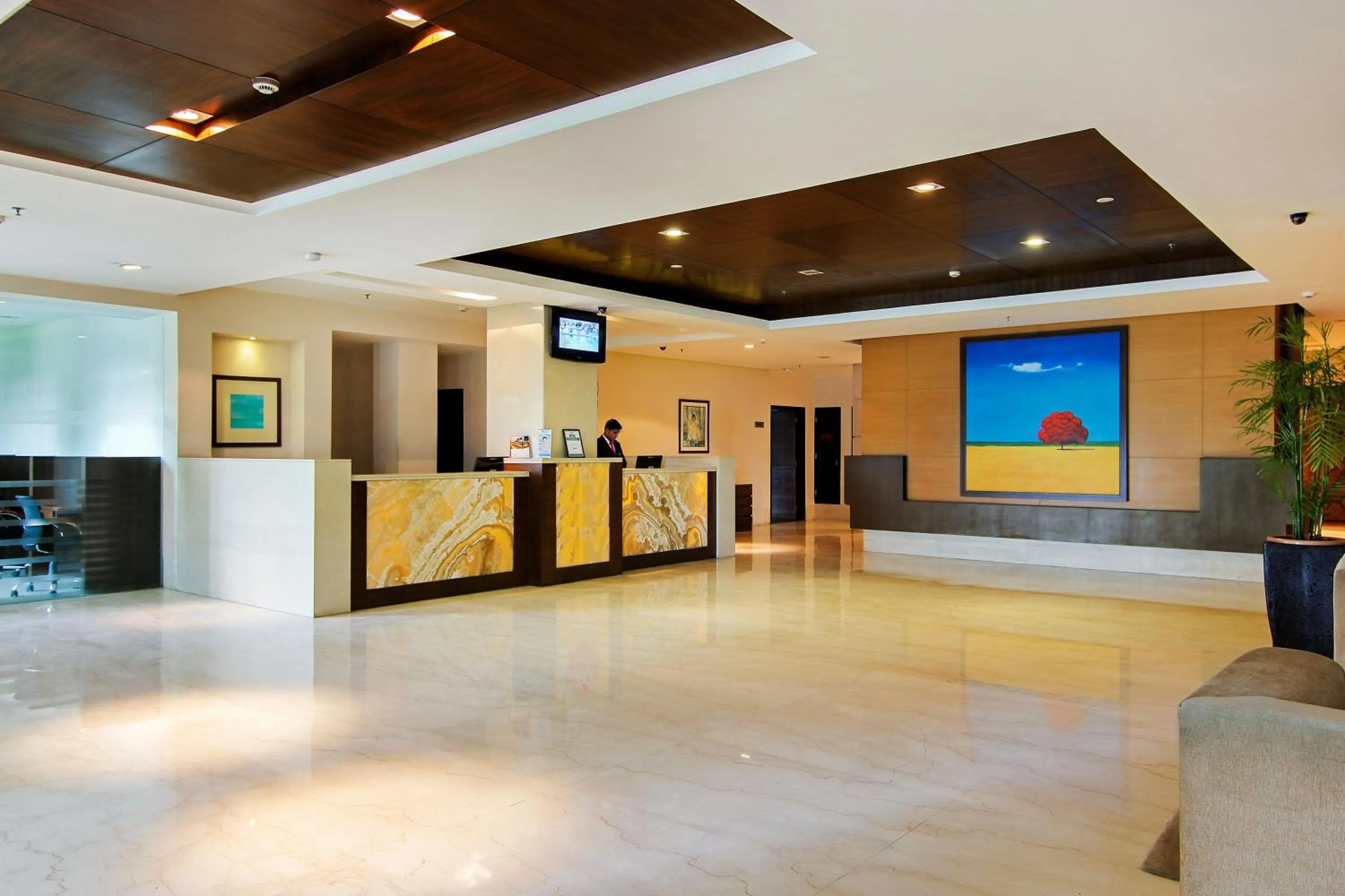 Lobby or reception in Vibe By The LaLiT Traveller