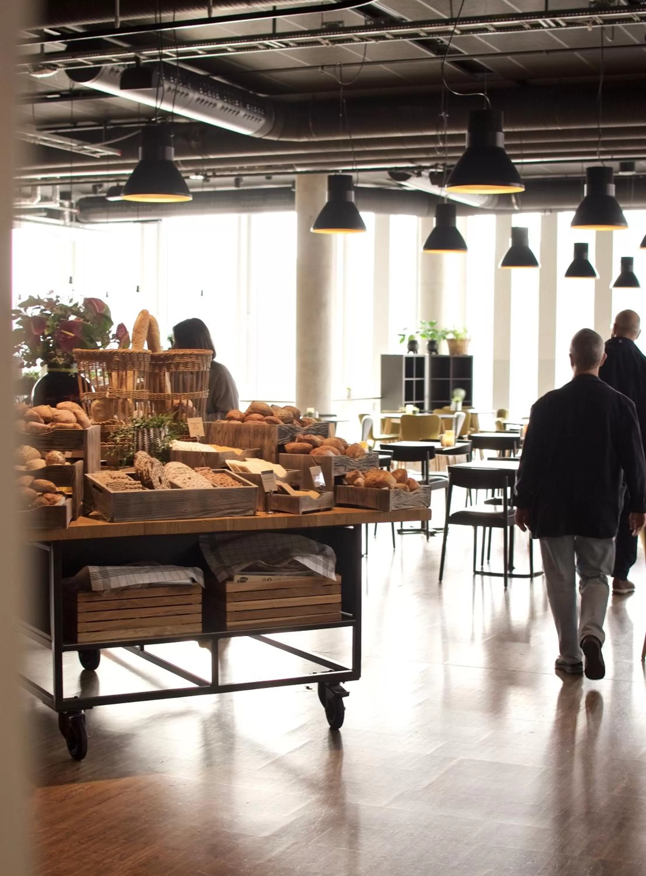 Buffet breakfast in Clarion Hotel Malmö Live