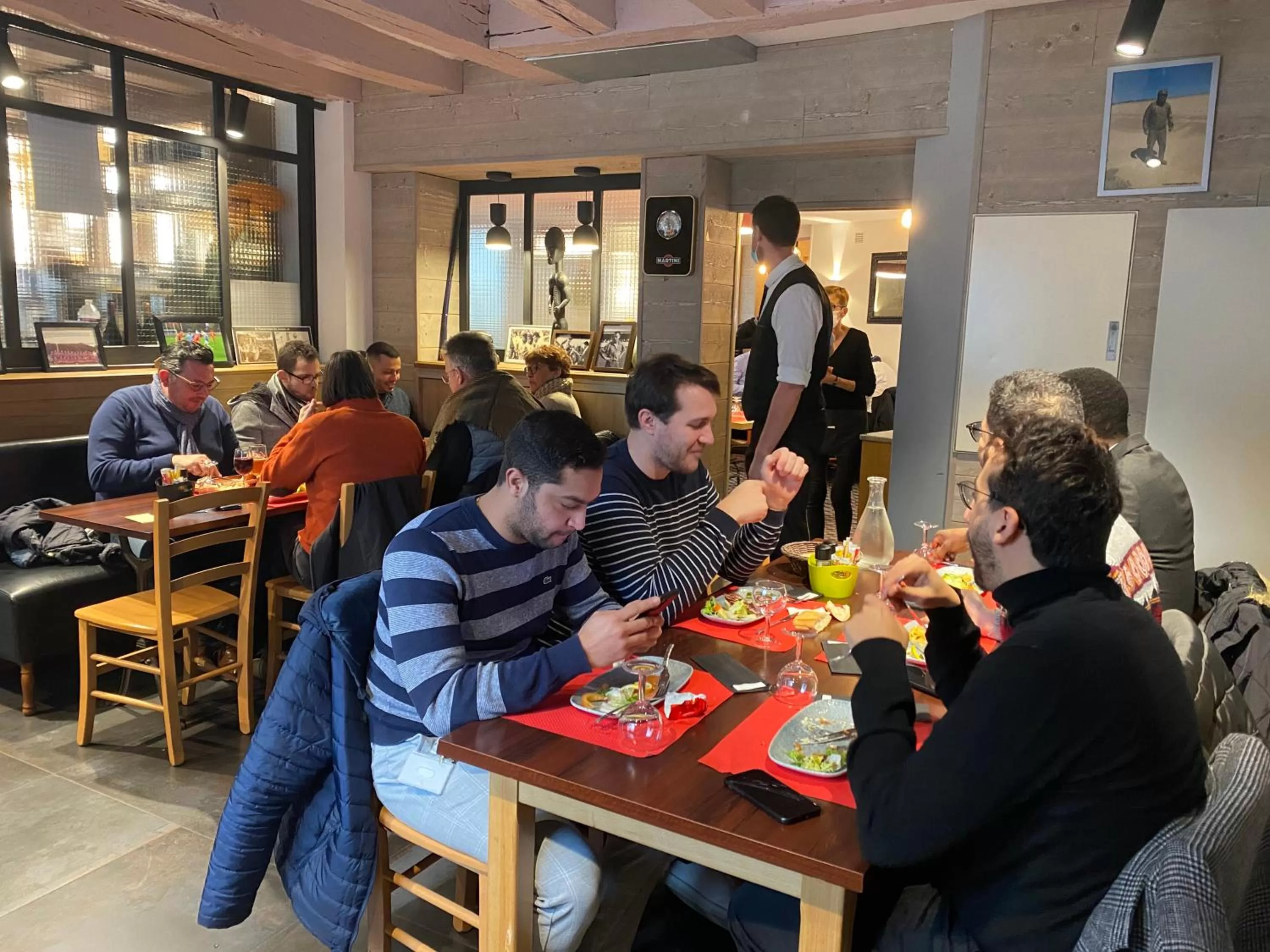 Lunch in Hotel le Faisan