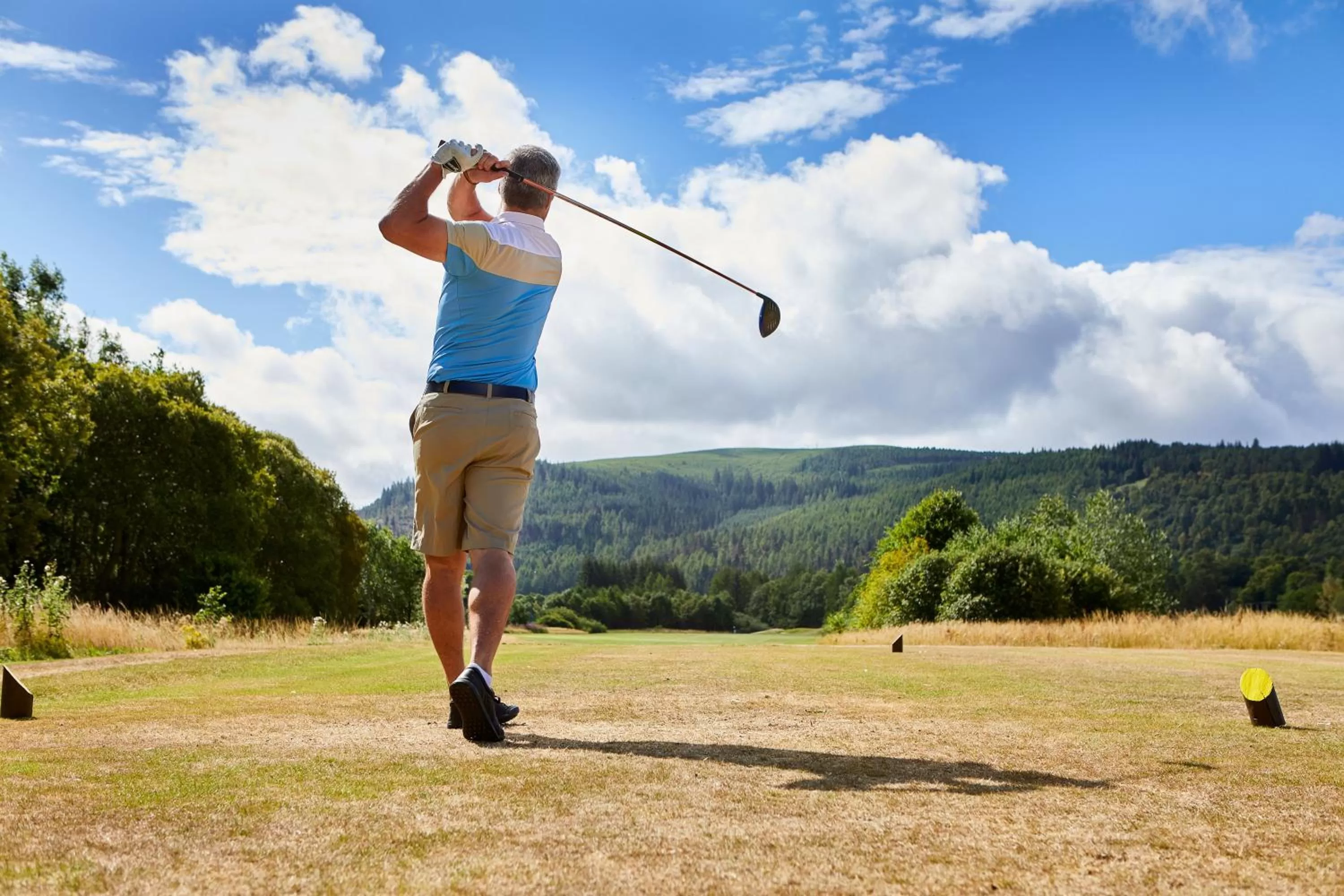 Golfcourse in Macdonald Cardrona Hotel, Golf & Spa