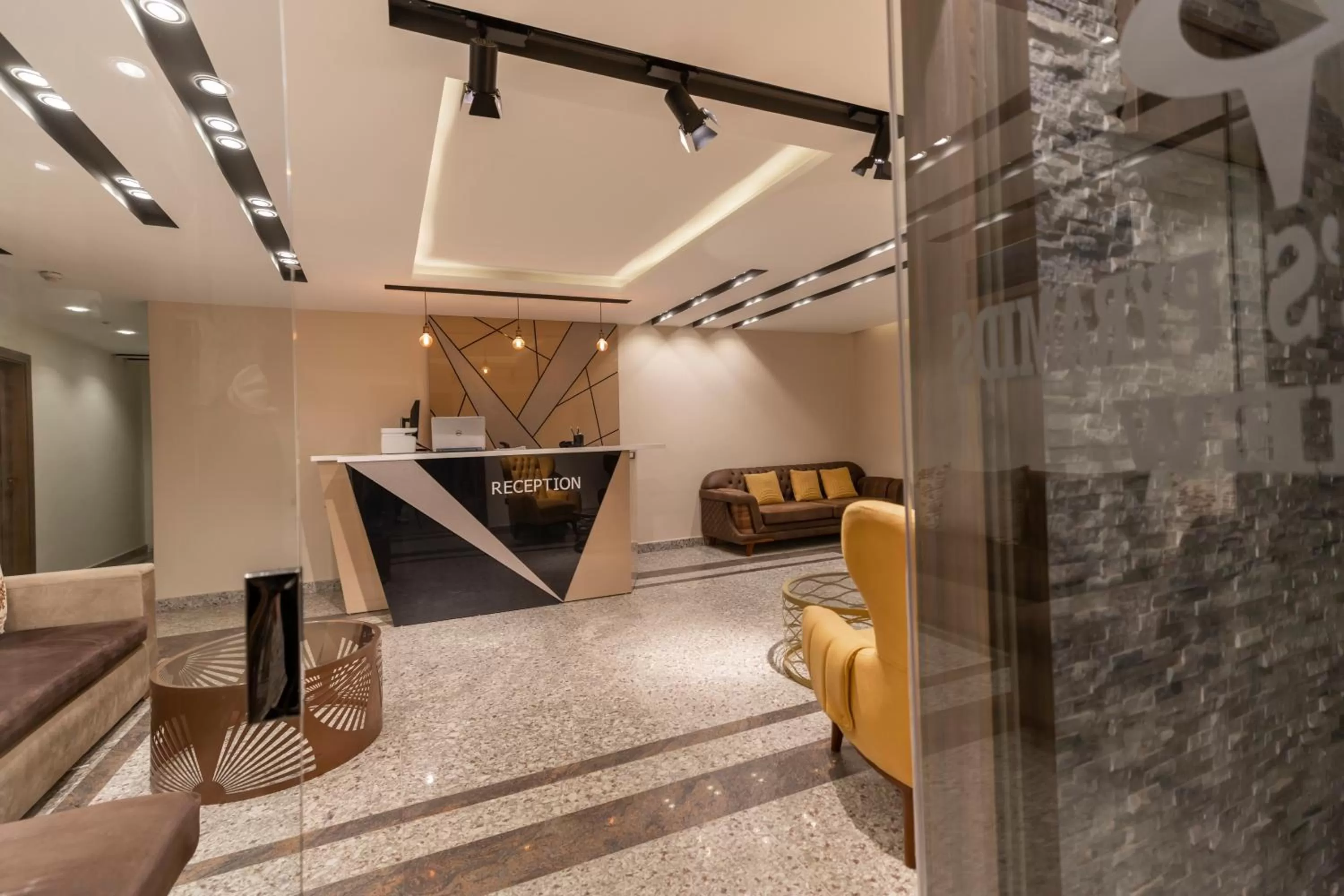 Lobby or reception in Brothers Pyramids View