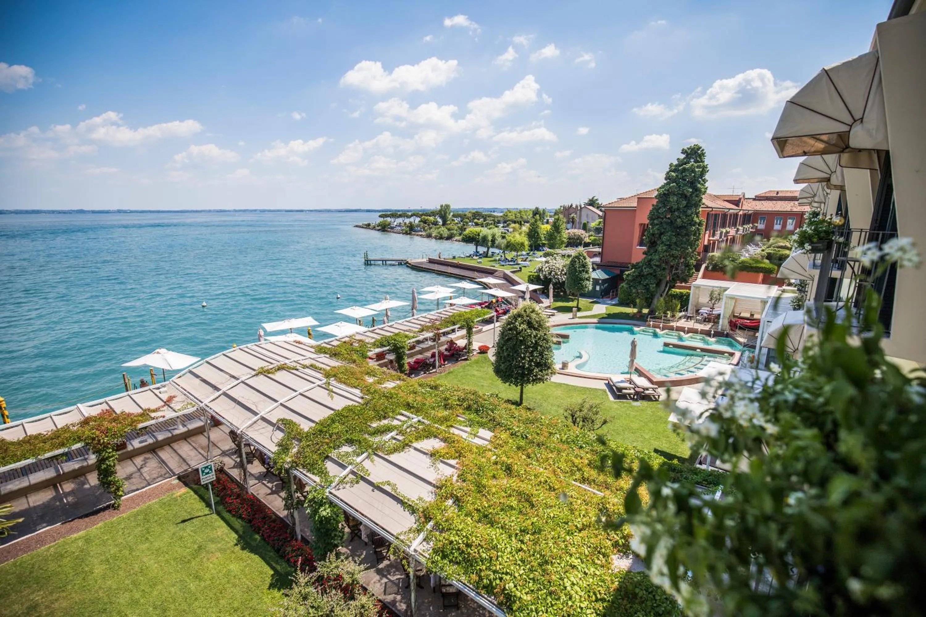 Lake view in Grand Hotel Terme Sirmione