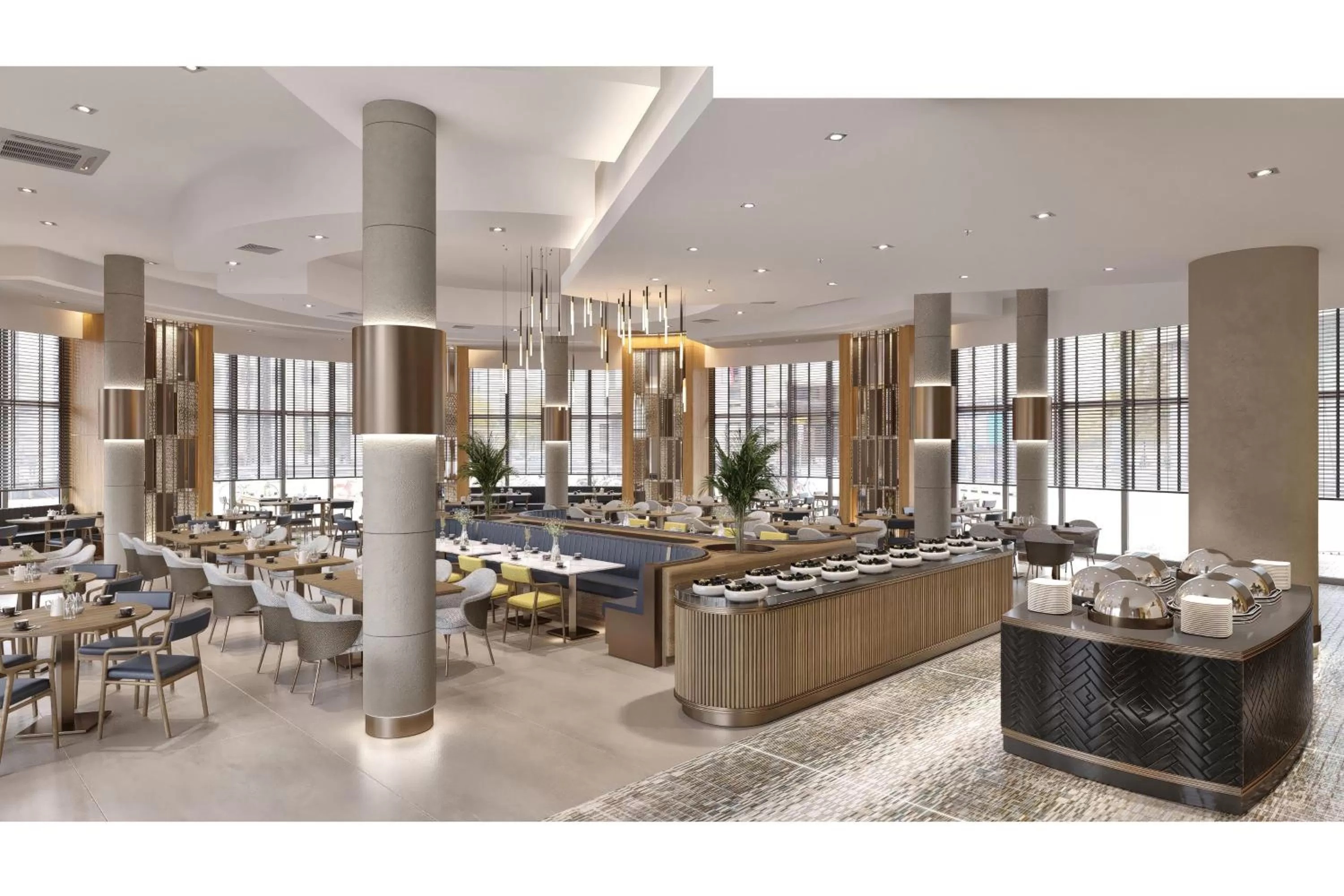 Restaurant/Places to Eat in Courtyard by Marriott Istanbul West