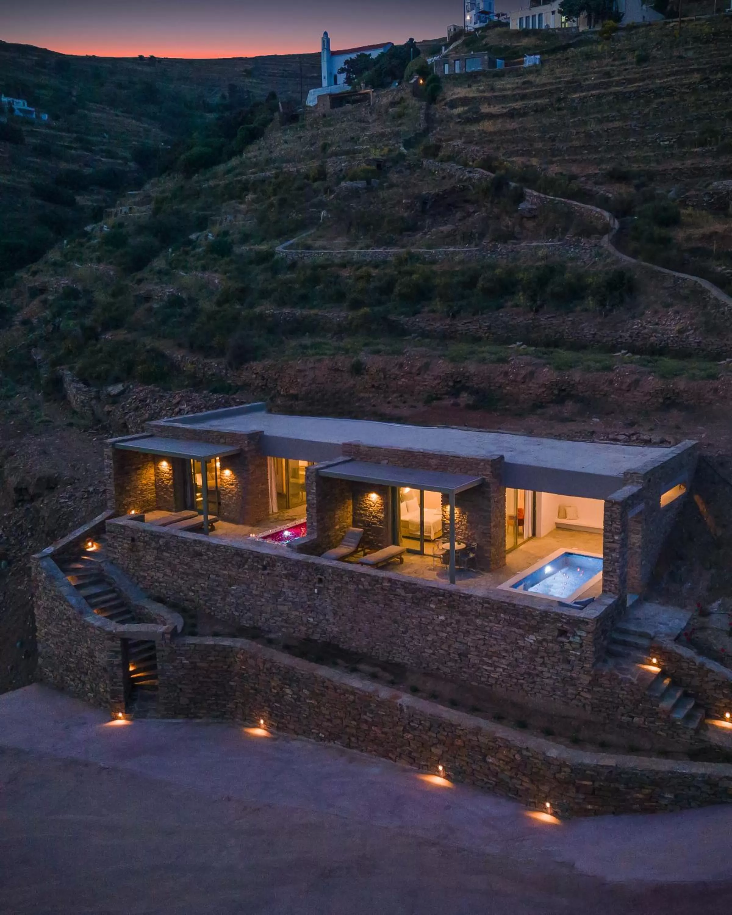 Property building in Aeolis Tinos Suites