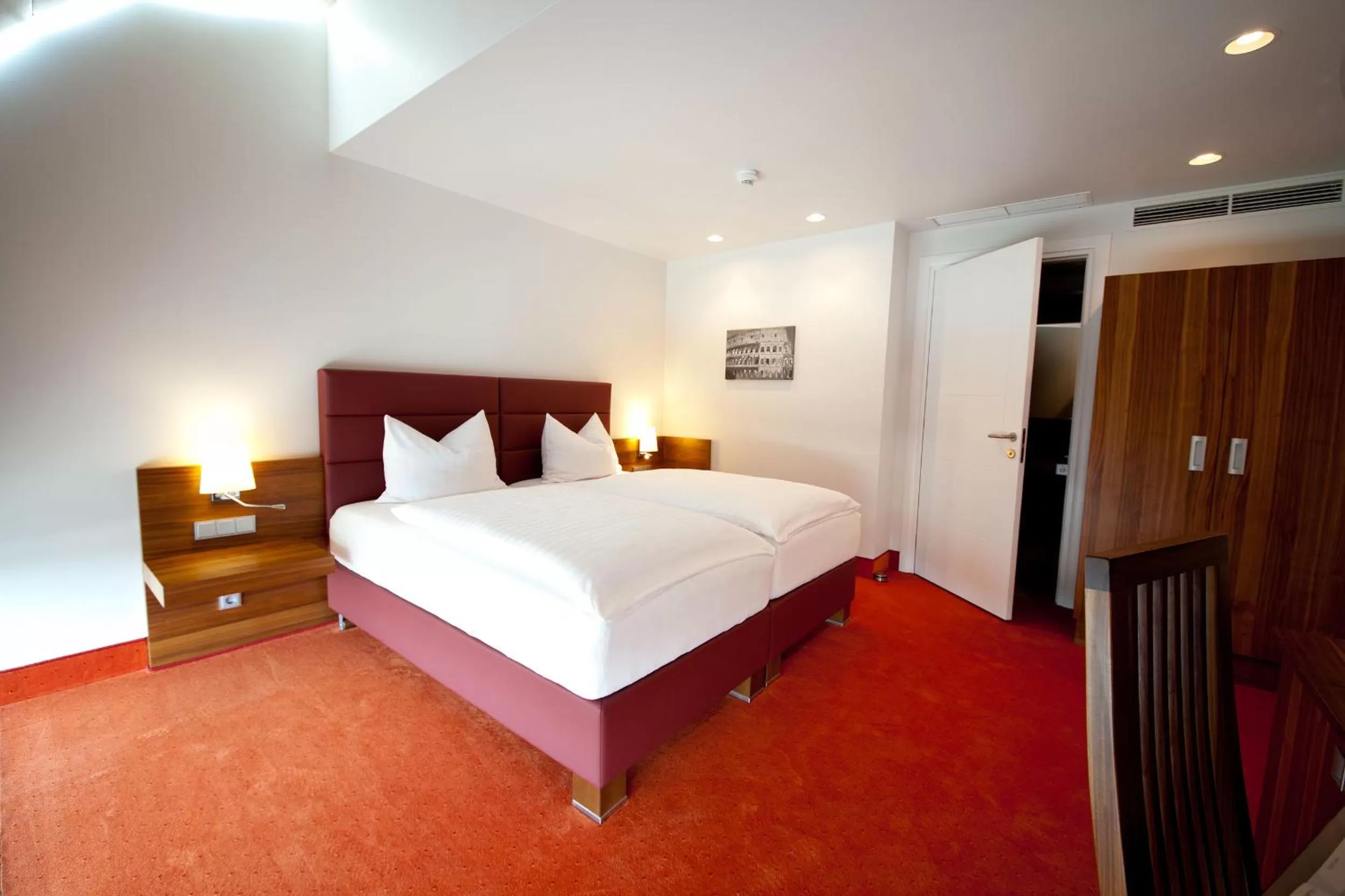 Bedroom, Bed in Business Hotel Ambio Gleisdorf