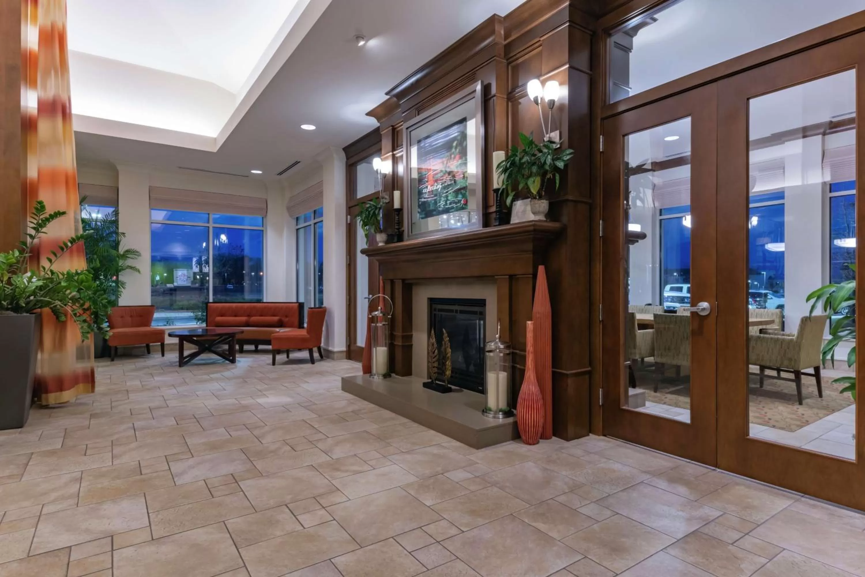 Lobby or reception in Hilton Garden Inn Devens Common