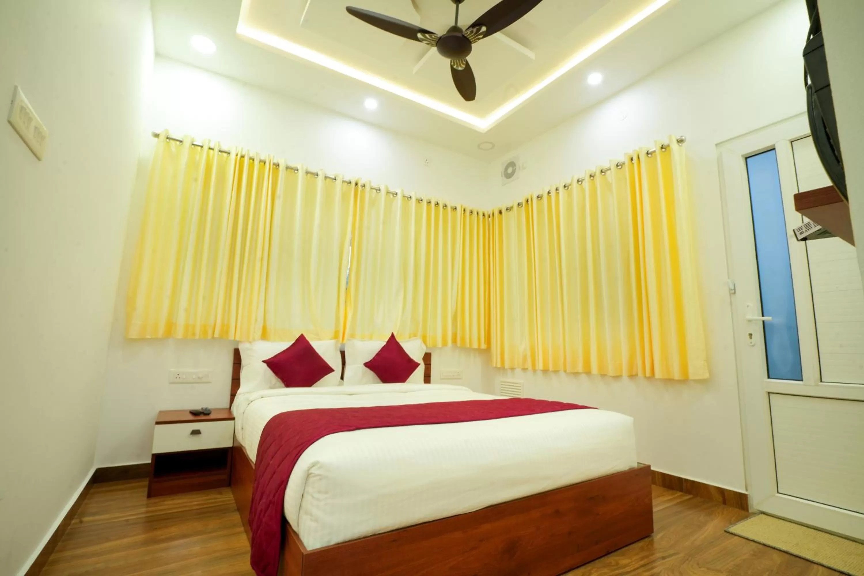 Bed in Misty Range Resorts