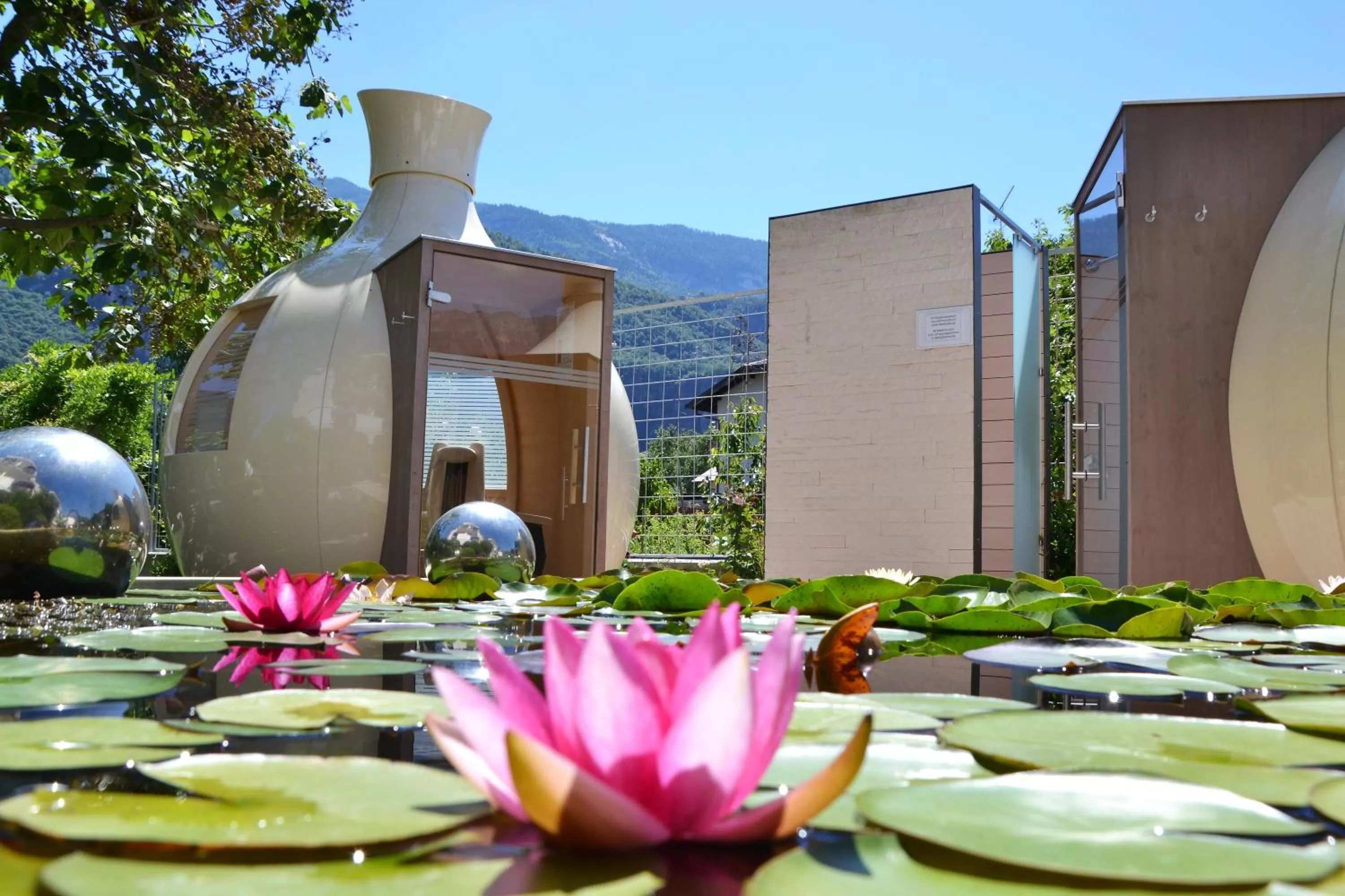 Garden in Hotel Villa Groff